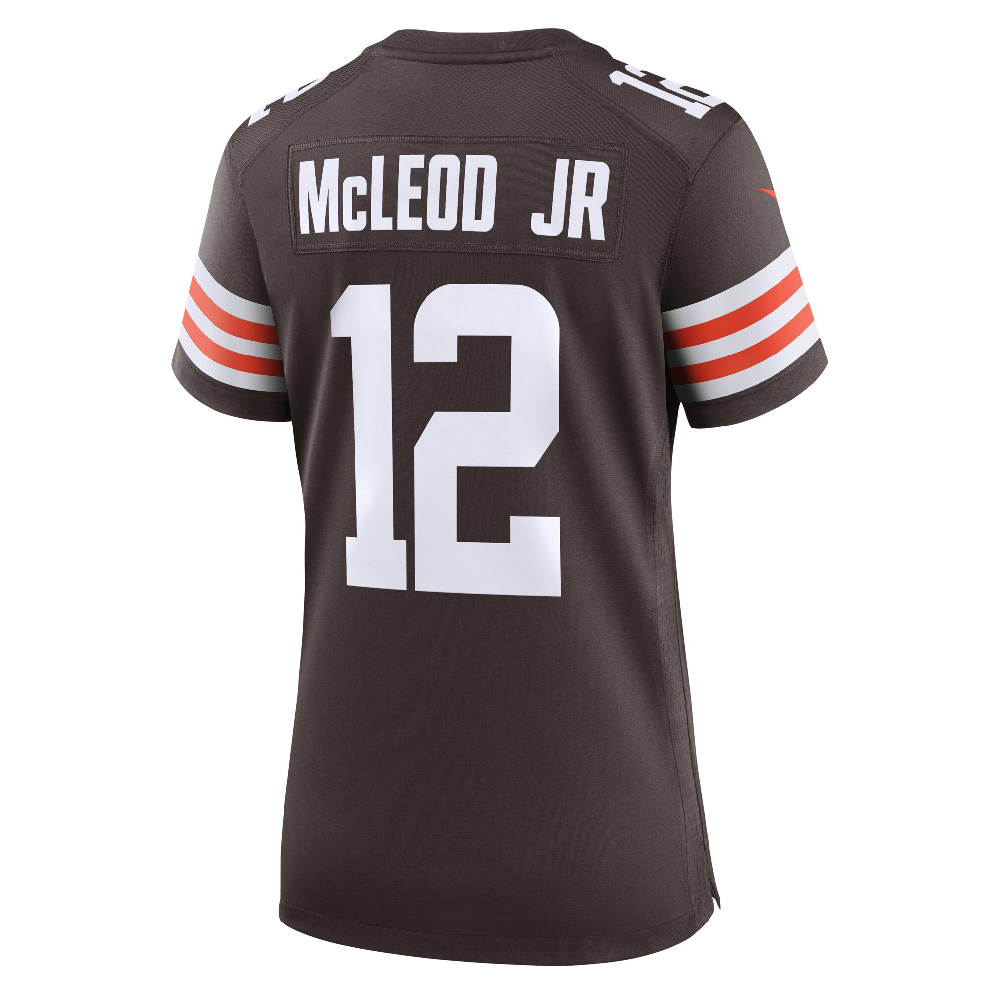 Cleveland Browns Rodney McLeod Jr Brown Game NFL Jersey Women's