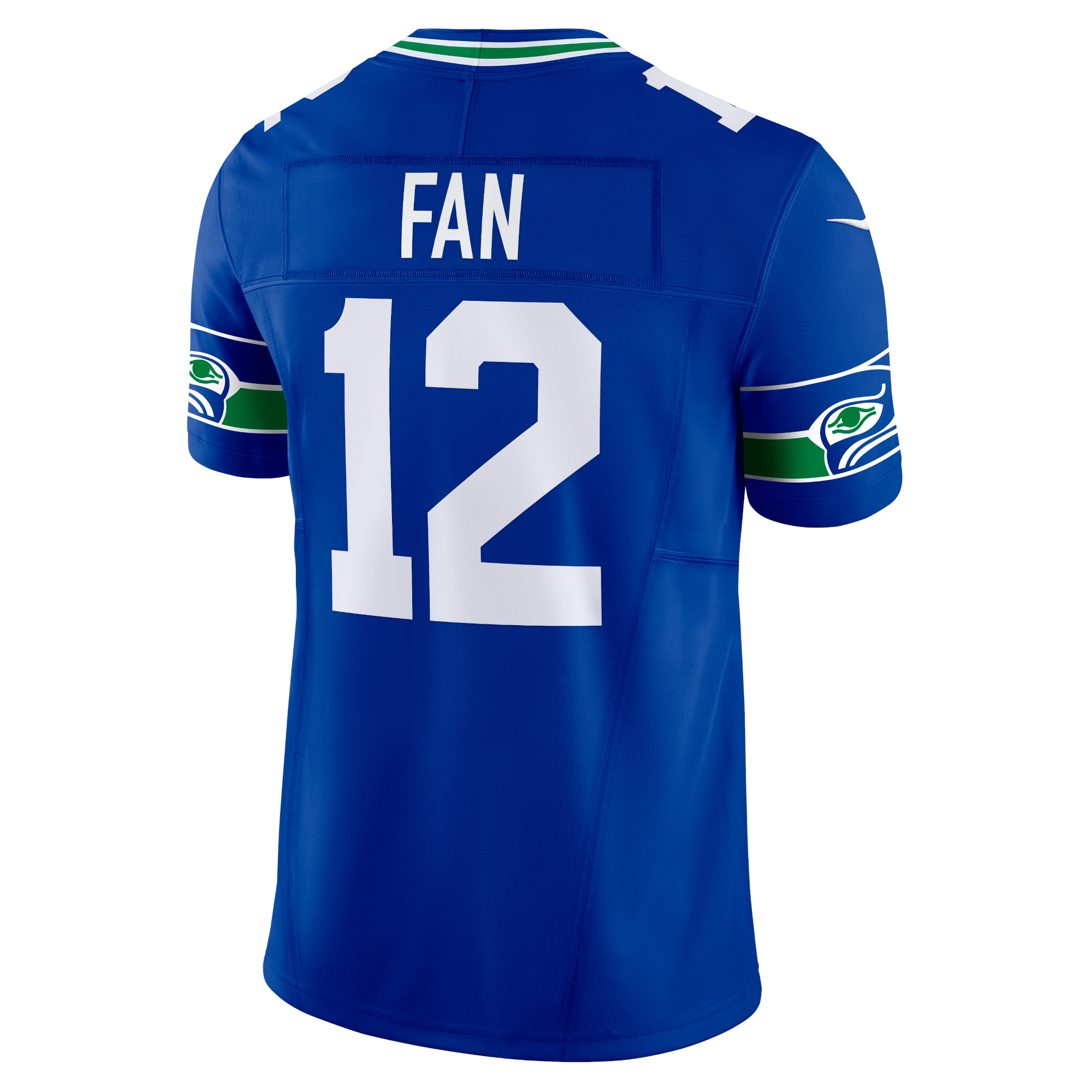 Seattle Seahawks 12th Fan Royal Vapor F.U.S.E. Limited NFL Jersey Men's