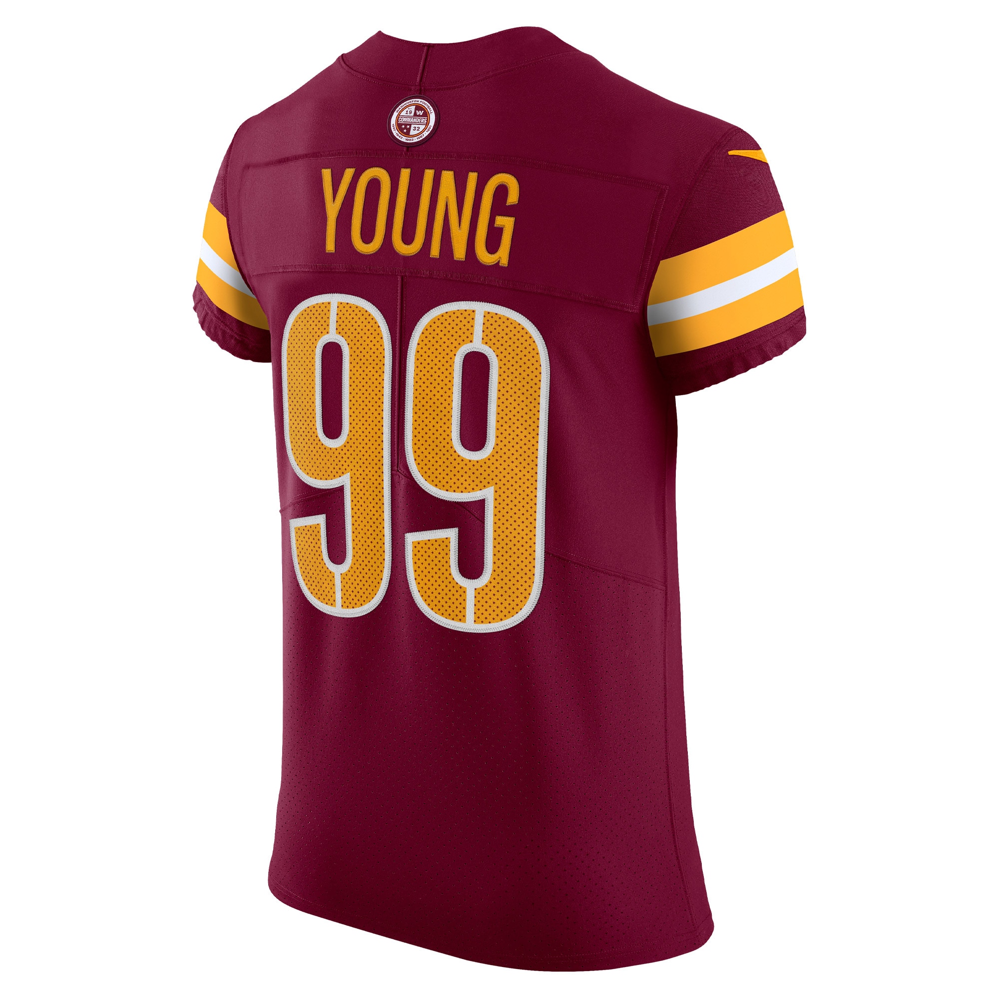 Washington Commanders Chase Young Burgundy Vapor Elite NFL Jersey Men's