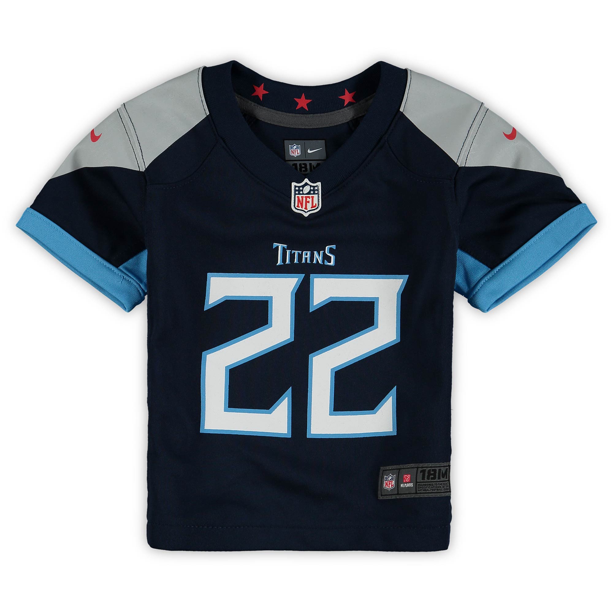 Infant Tennessee Titans Derrick Henry Navy Game NFL Jersey Men's