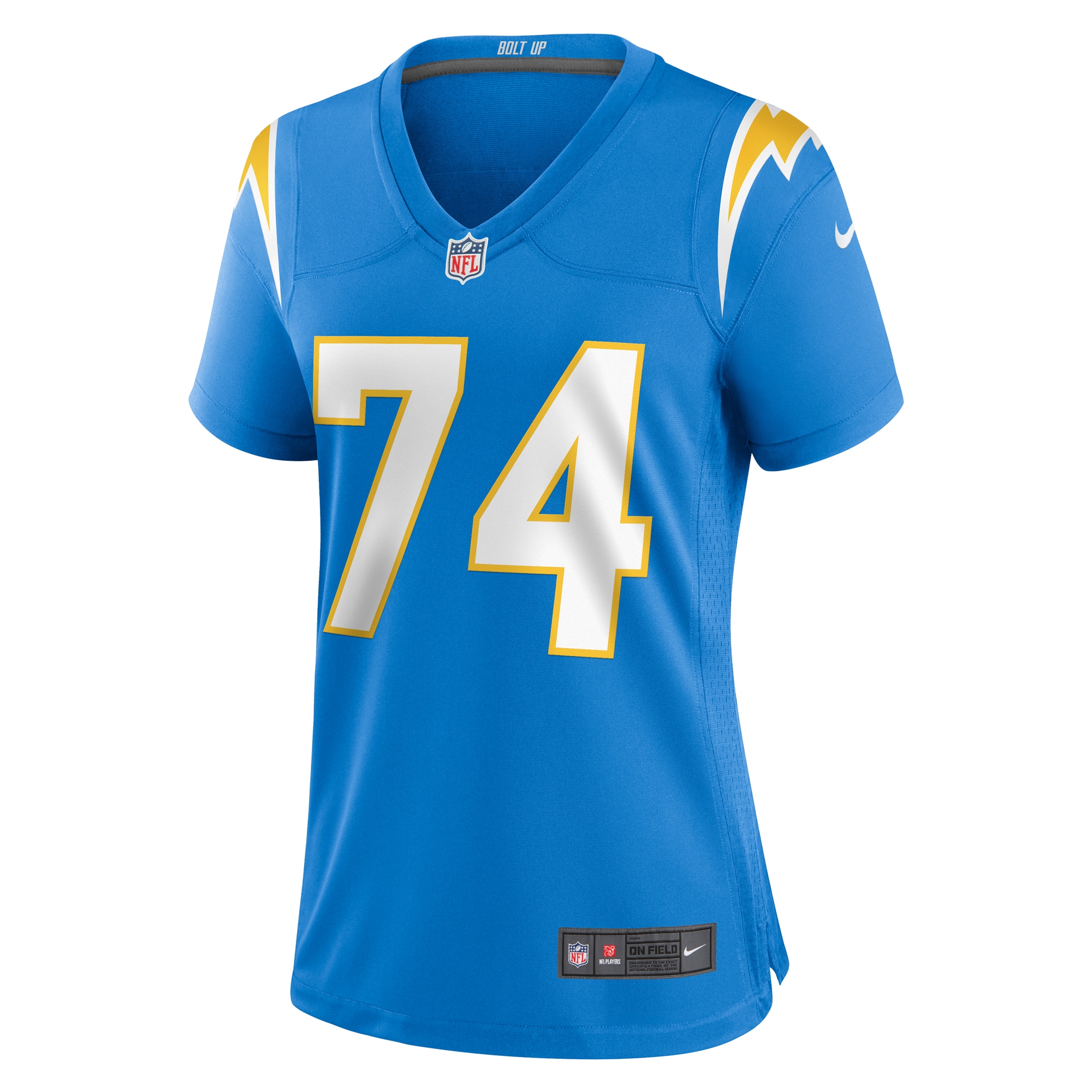 Los Angeles Chargers Tyler McLellan Powder Blue Game NFL Jersey Women's