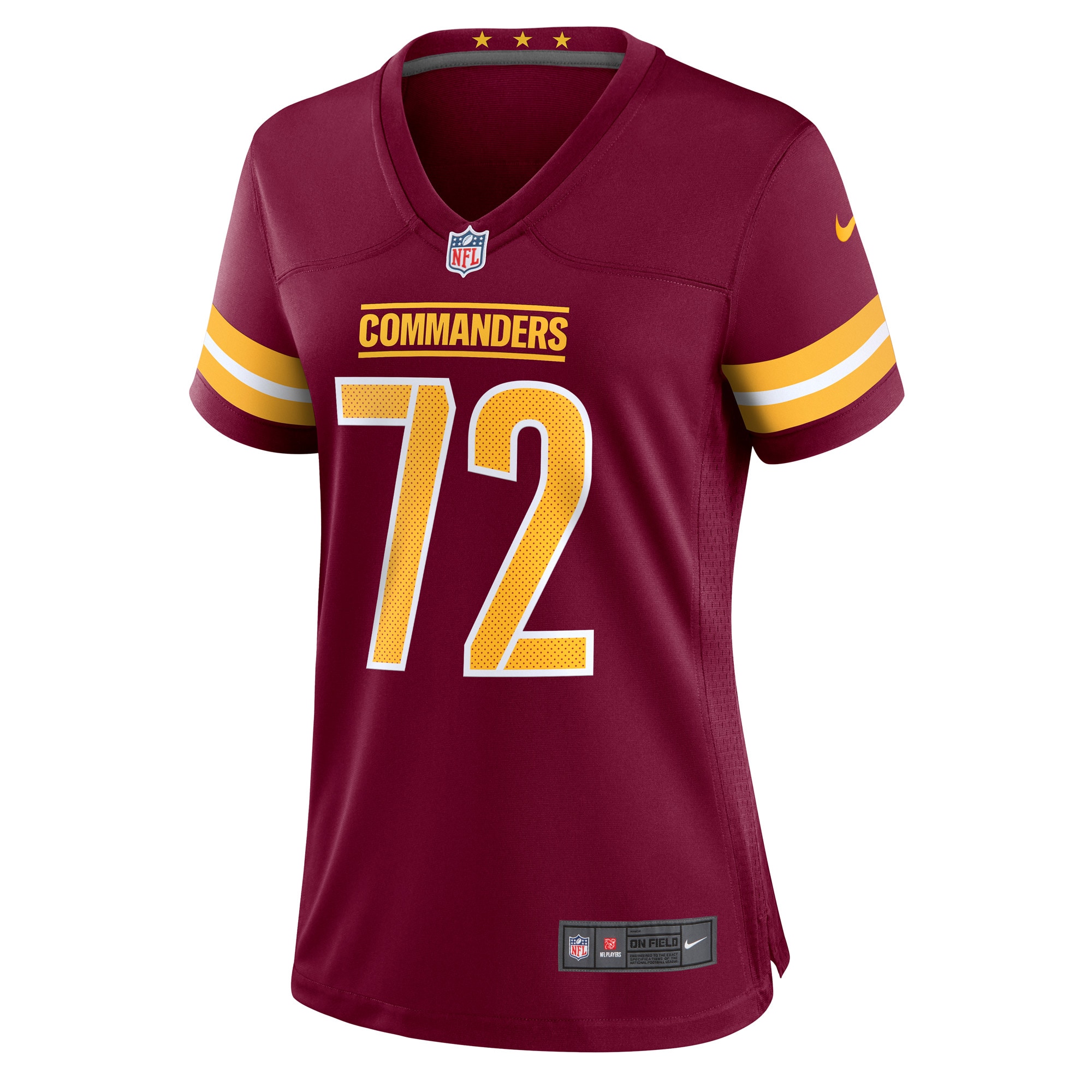 Washington Commanders Charles Leno Jr. Burgundy Home Game Player NFL Jersey Women's
