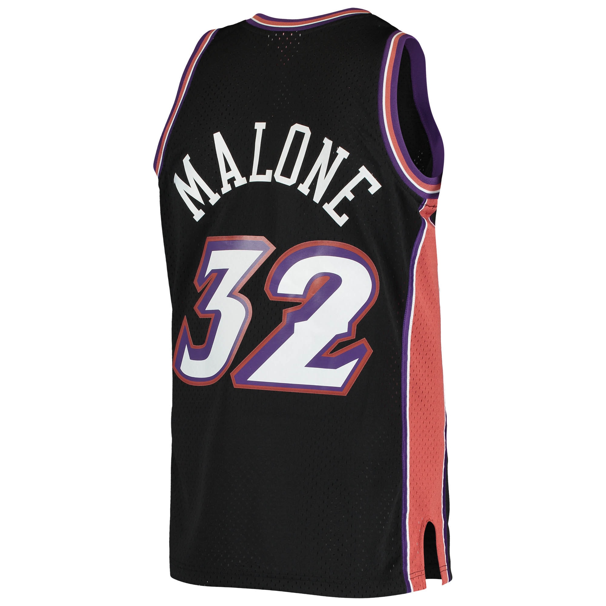 Mitchell Ness Karl Malone Black Utah Jazz 1998-99 Hardwood Classics Swingman NBA Jersey Men's