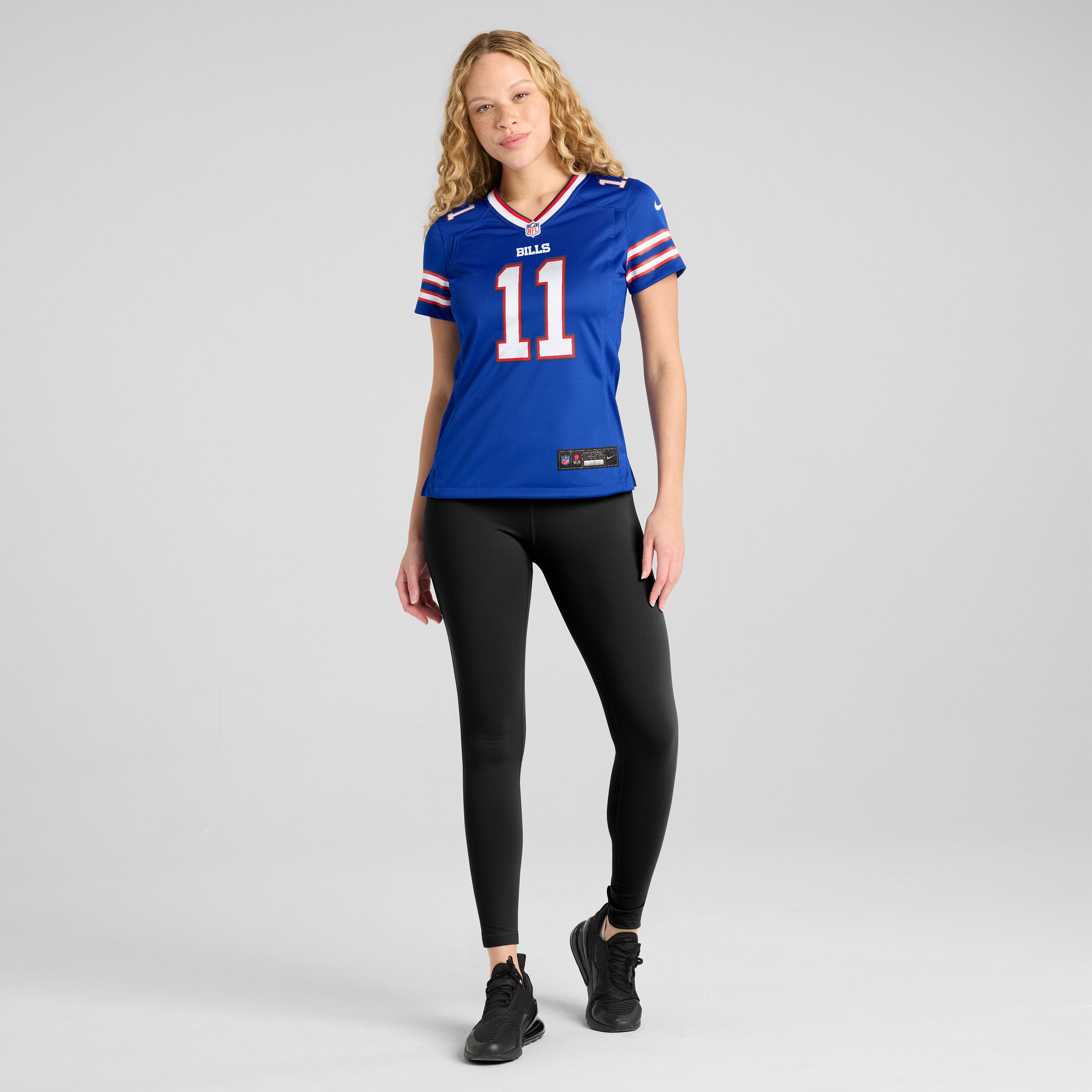 Buffalo Bills Mitchell Trubisky Royal Game NFL Jersey Women's