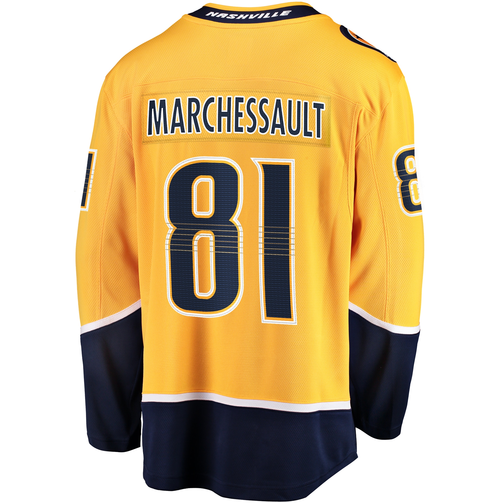 Nashville Predators Jonathan Marchessault Gold Premier Breakaway Player NHL Jersey Men's