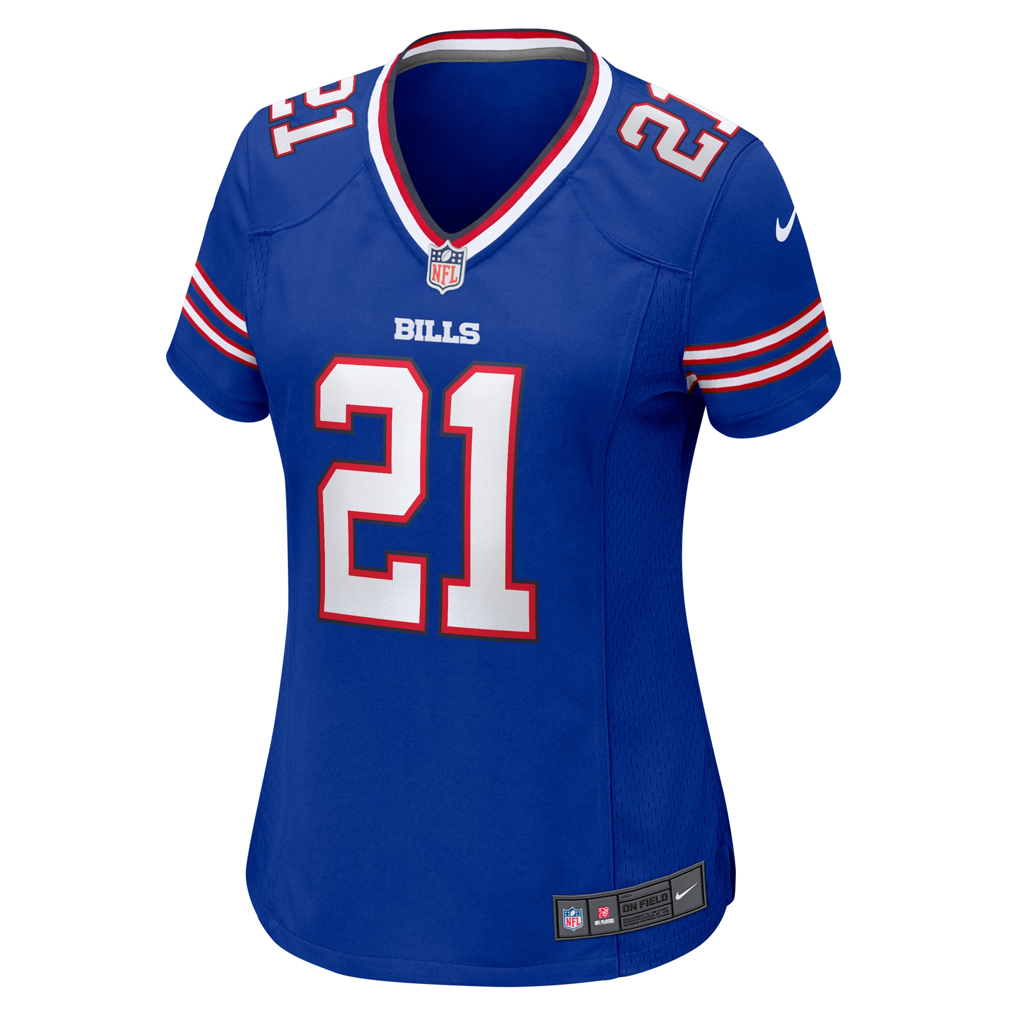 Buffalo Bills Mike Edwards Royal Team Game NFL Jersey Women's
