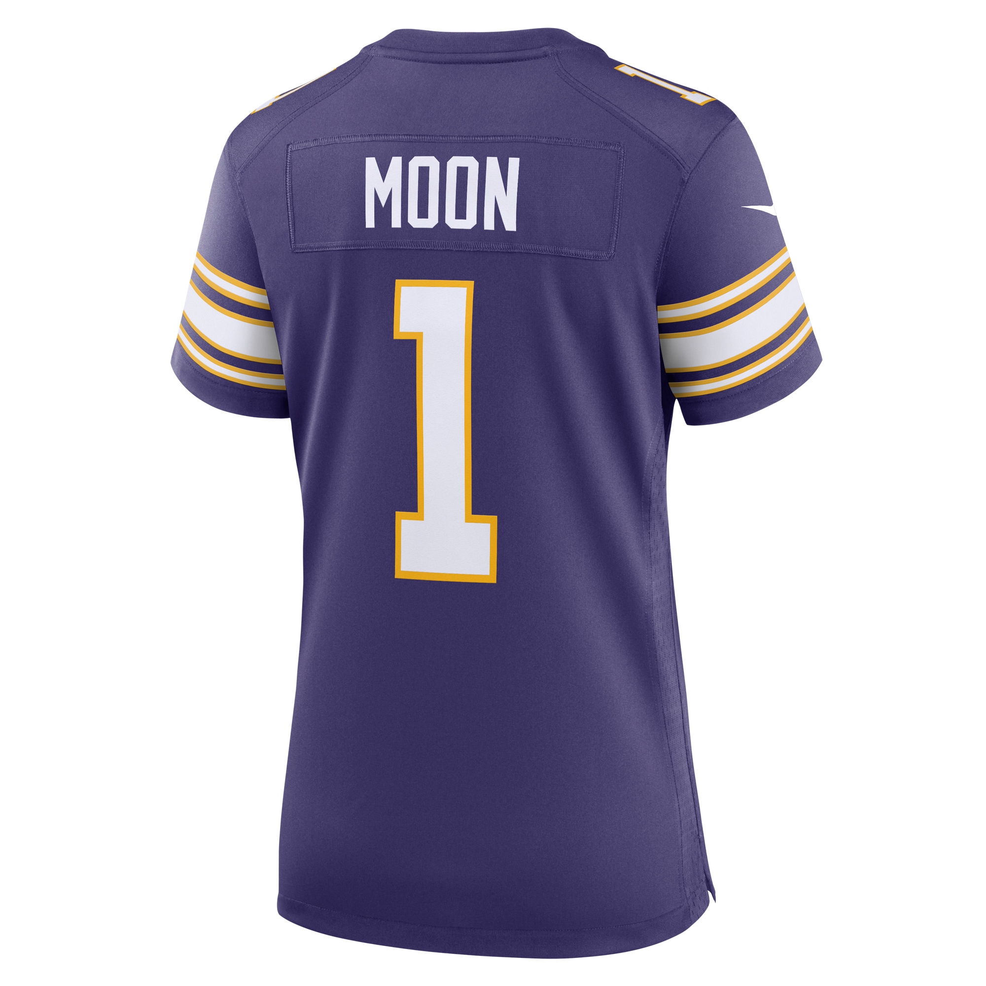 Minnesota Vikings Warren Moon Purple Classic Retired Player Game NFL Jersey Women's