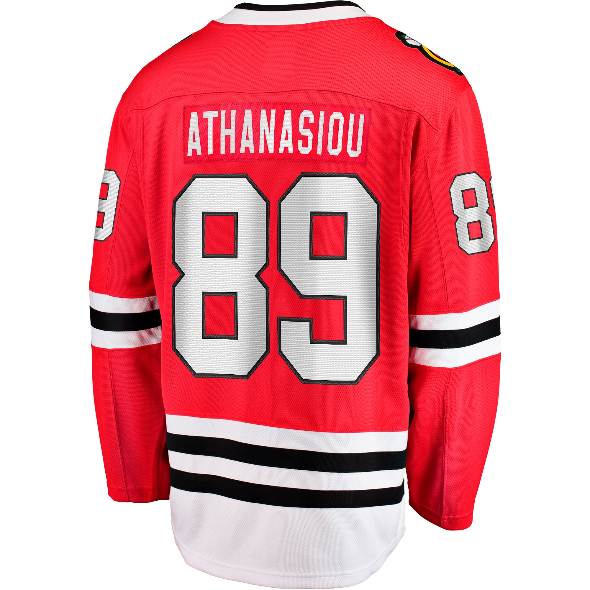 Chicago Blackhawks Andreas Athanasiou Red Home Breakaway NHL Jersey Men's