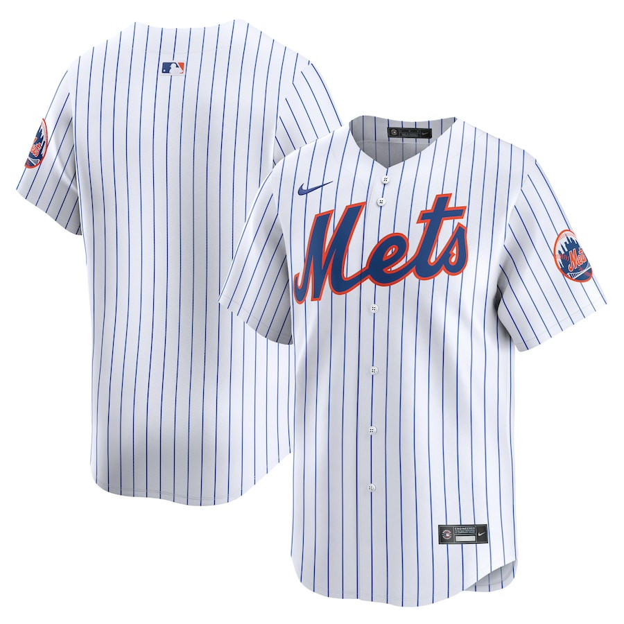 New York Mets Home Limited White MLB Jersey Youth
