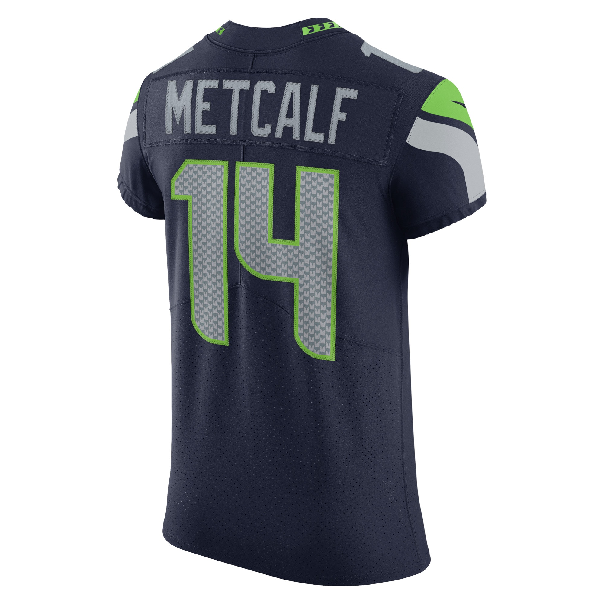 Seattle Seahawks DK Metcalf College Navy Vapor Elite Player NFL Jersey Men's