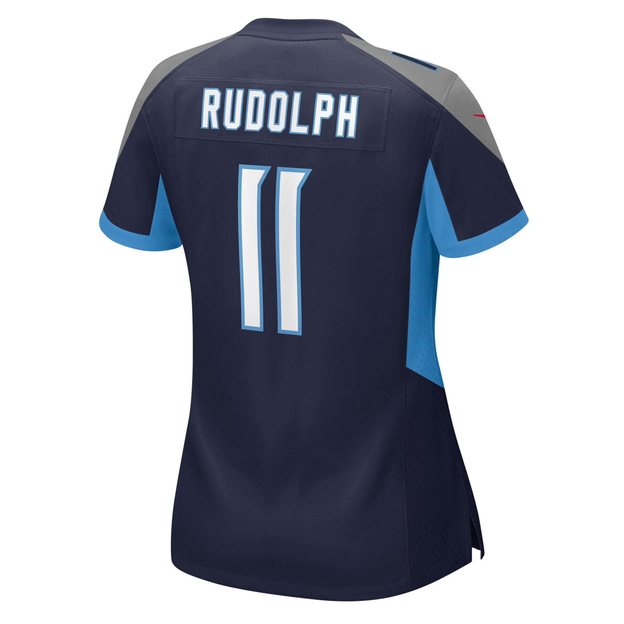 Tennessee Titans Mason Rudolph Navy Game NFL Jersey Women's