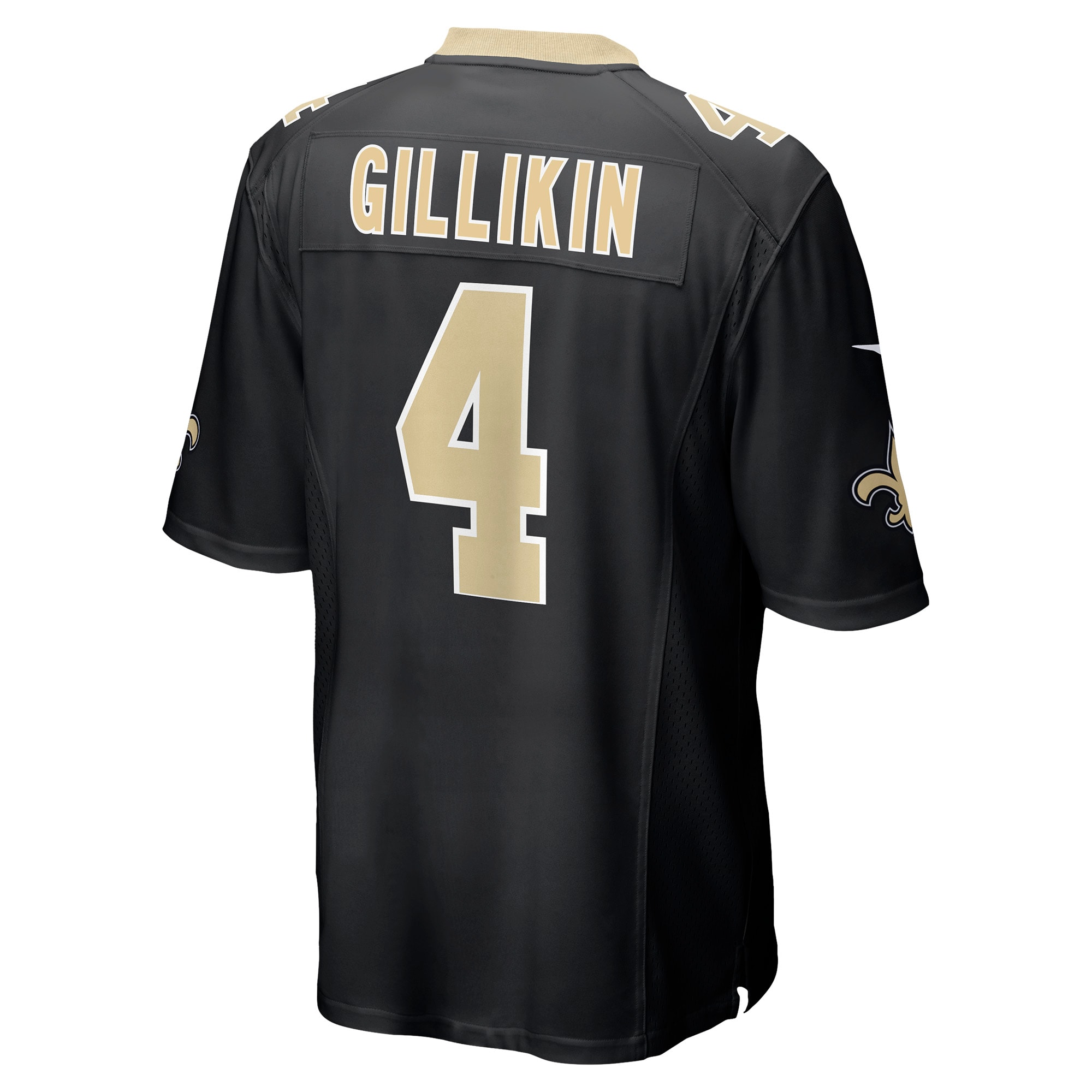 New Orleans Saints Blake Gilikin Black Game Player NFL Jersey Men's
