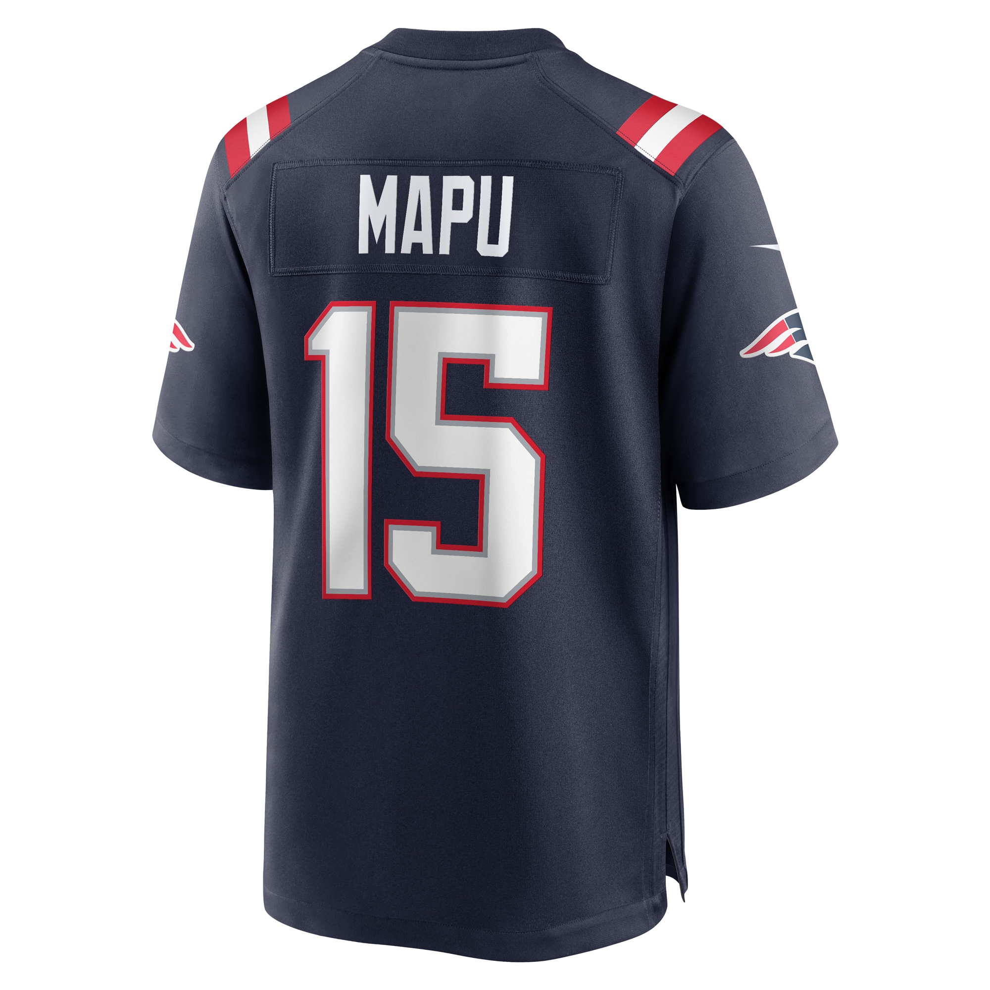 New England Patriots Marte Mapu Navy Game NFL Jersey Men's