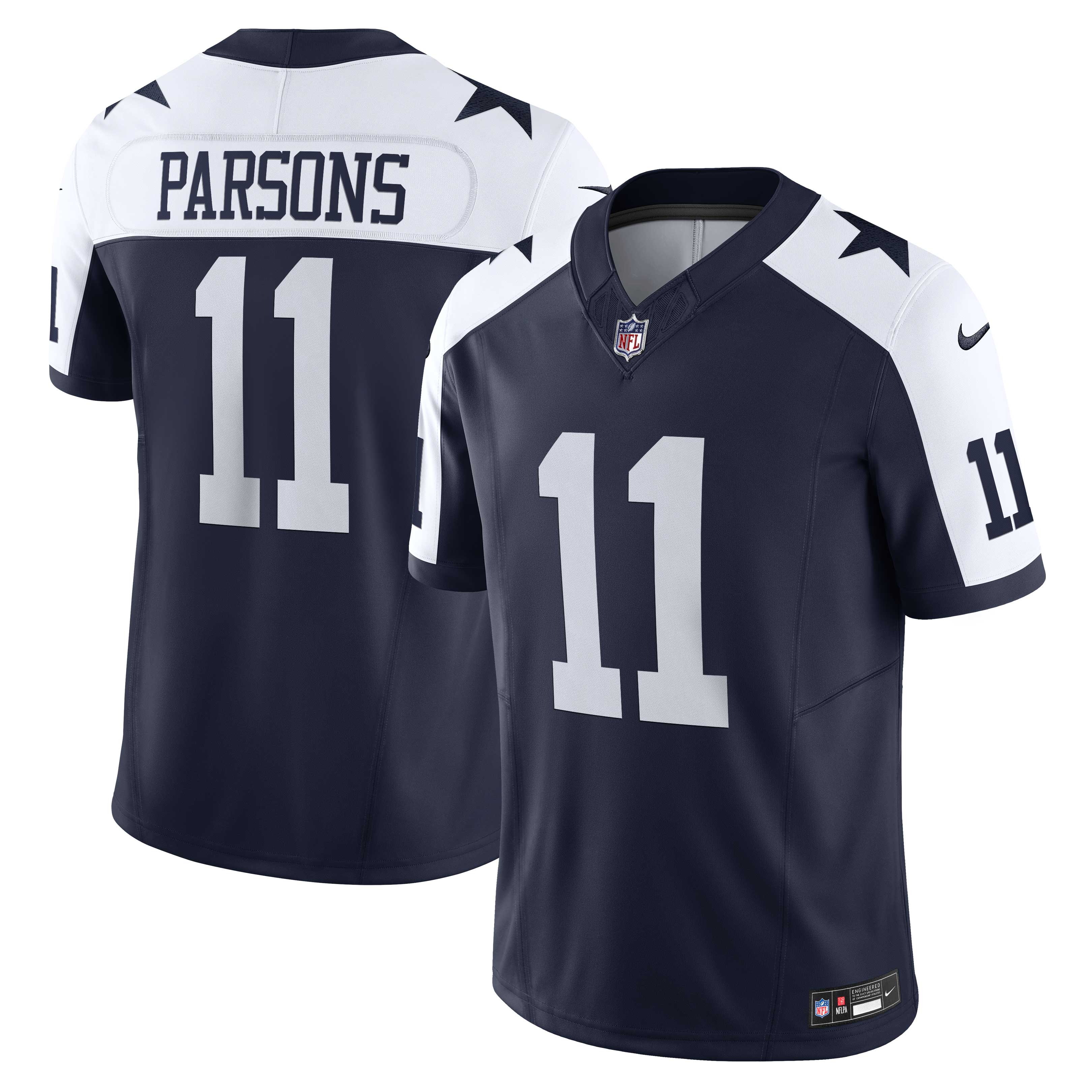 Dallas Cowboys Micah Parsons Navy Vapor F.U.S.E. Limited NFL Jersey Men's