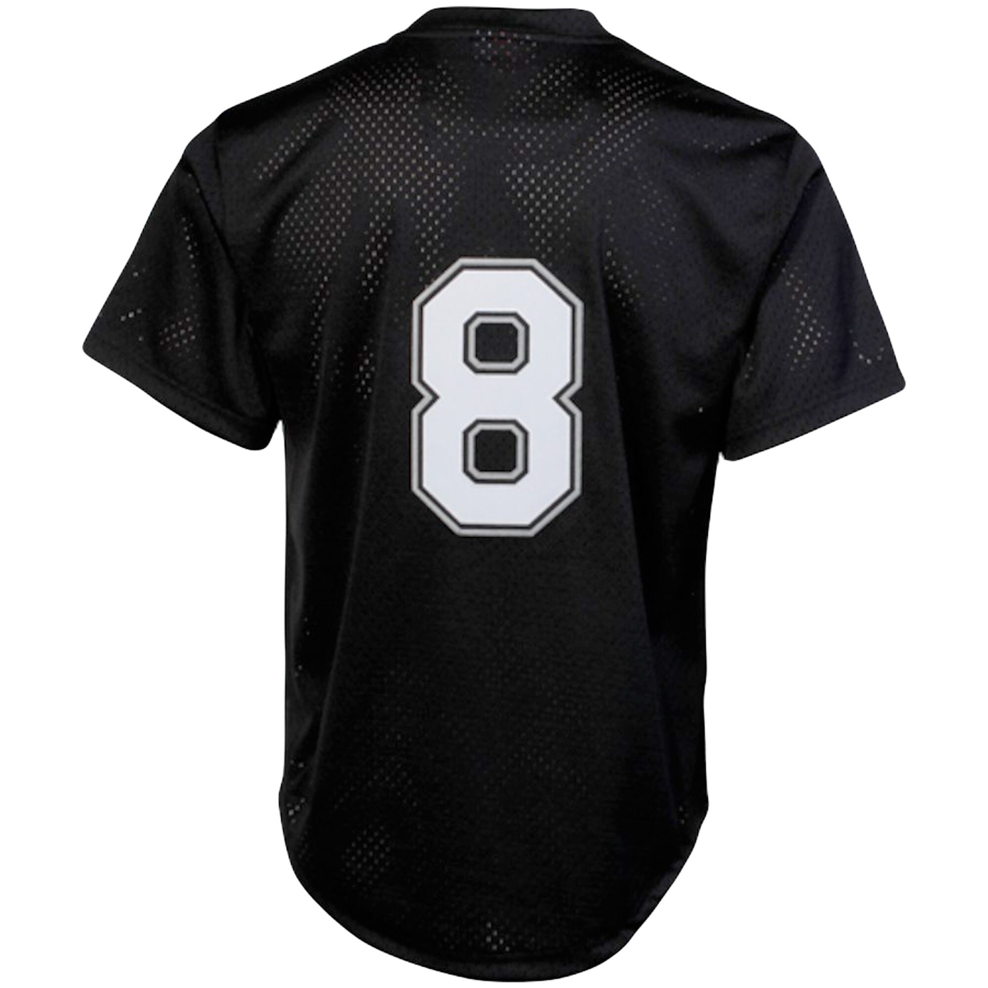 Chicago White Sox Bo Jackson Mitchell Ness Black Cooperstown Collection Big Tall Mesh Batting Practice MLB Jersey Men's