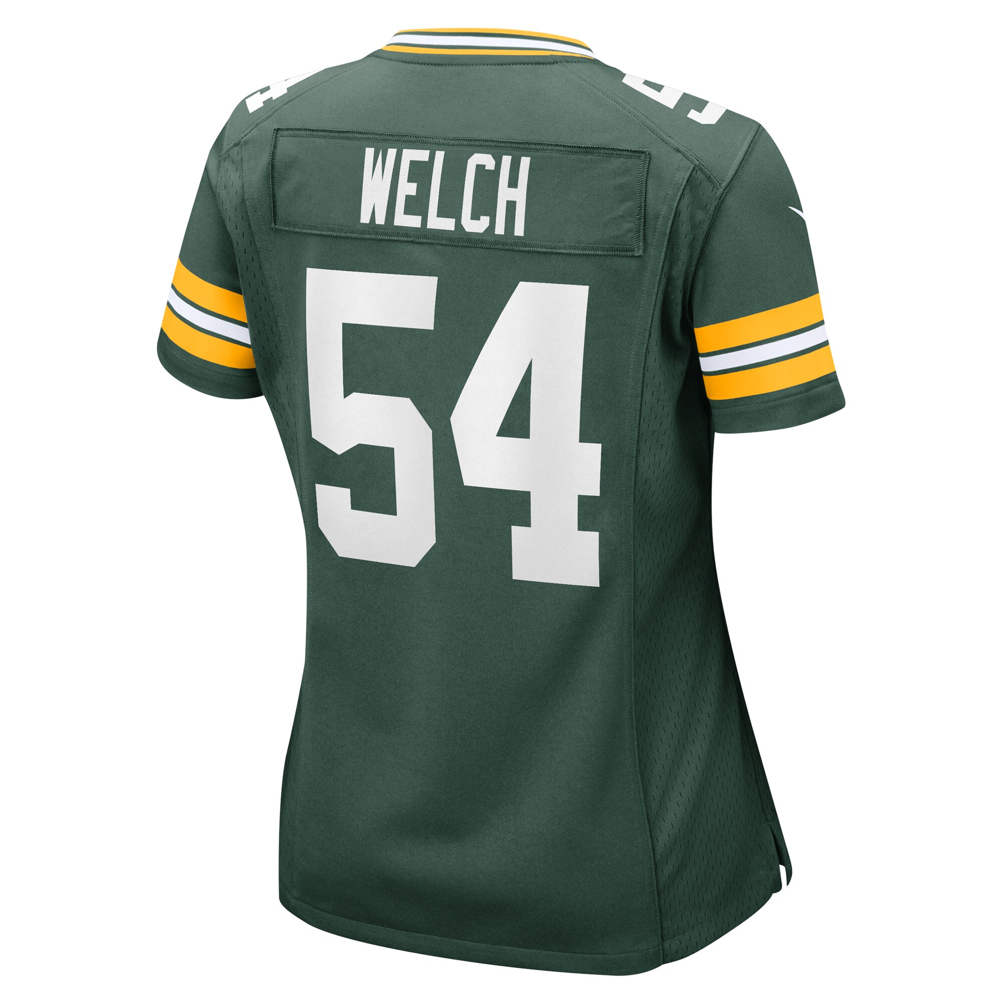 Green Bay Packers Kristian Welch Green Team Game NFL Jersey Women's