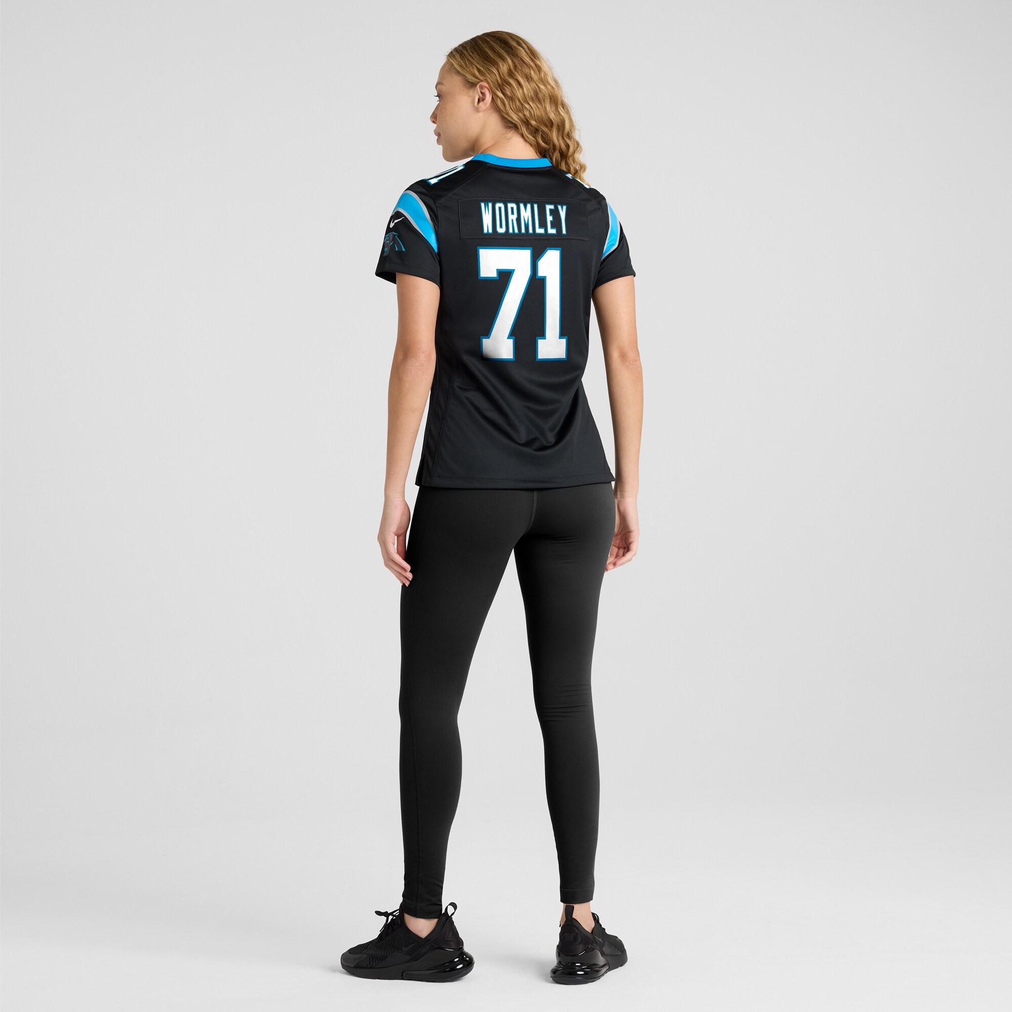 Carolina Panthers Chris Wormley Black Game NFL Jersey Women's
