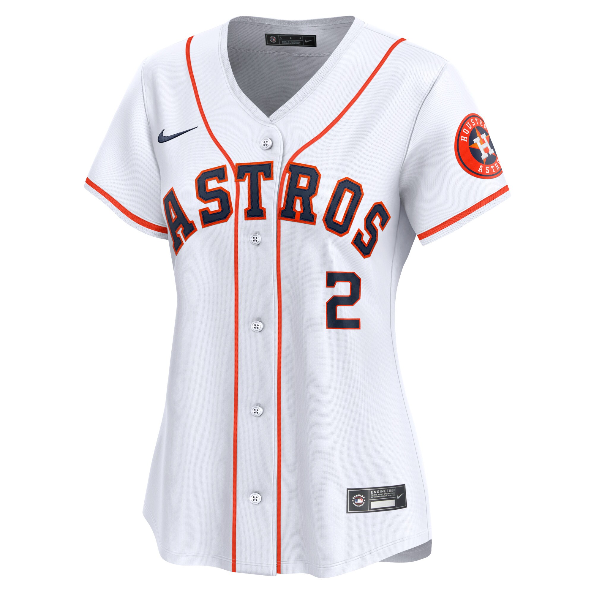 Houston Astros Alex Bregman White Home Limited Player MLB Jersey Women's