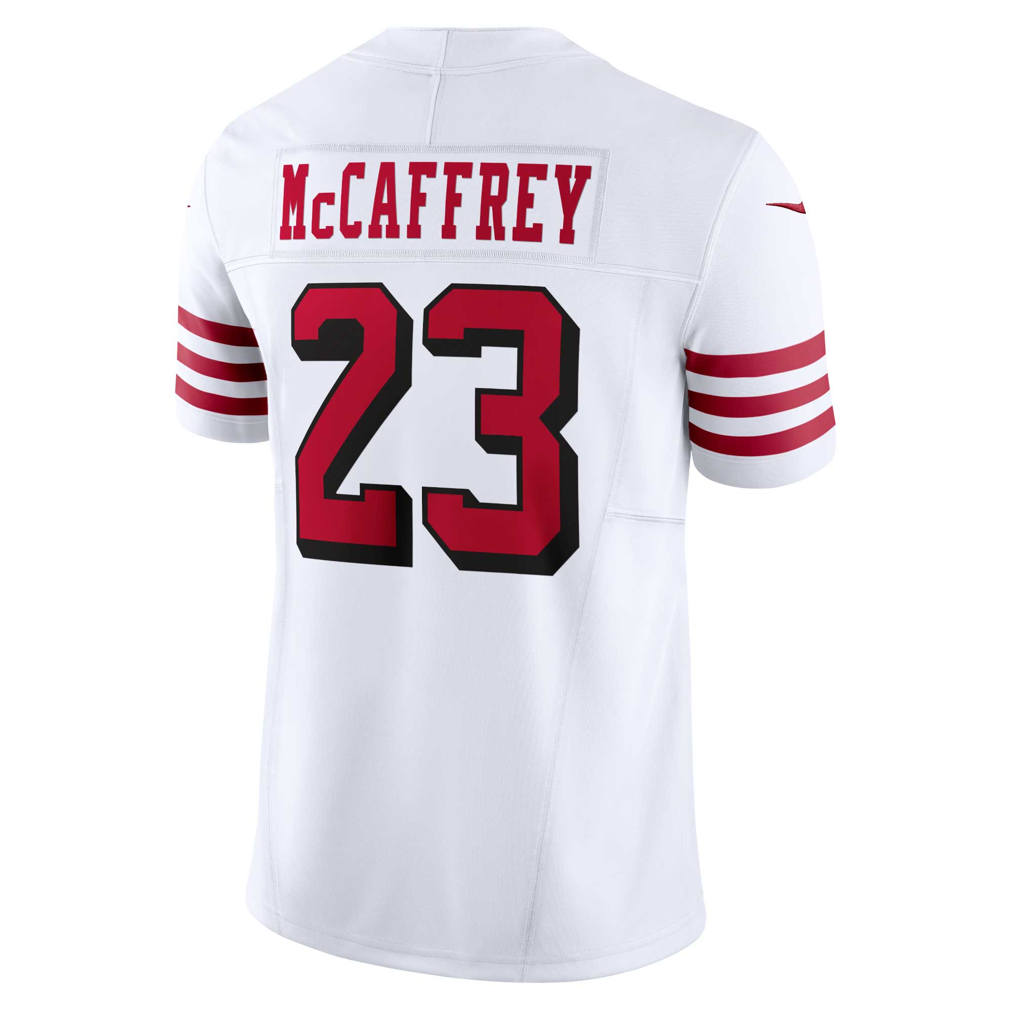 San Francisco 49ers Christian McCaffrey White Vapor F.U.S.E. Limited 2nd Alternate NFL Jersey Men's