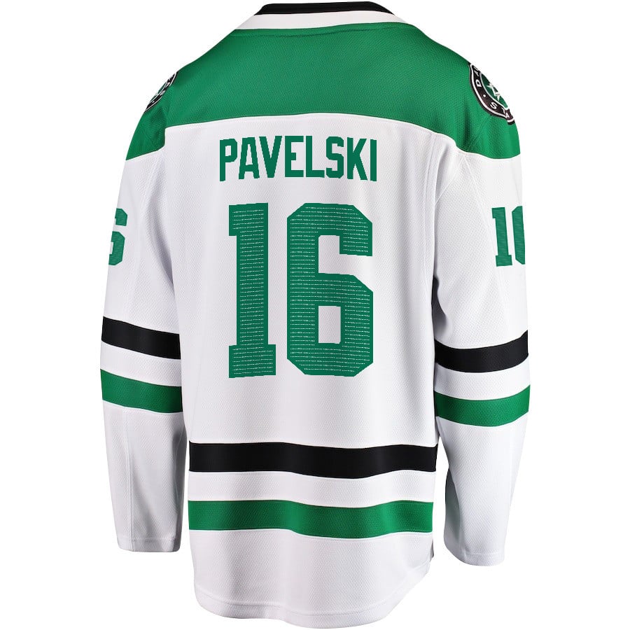 Joe Pavelski 16 Dallas Stars 2024 Playoffs Patch Away Breakaway Men NHL Jersey Men's