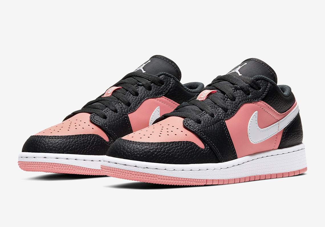 Air Jordan 1 Low GS Pink Quartz 554723-016