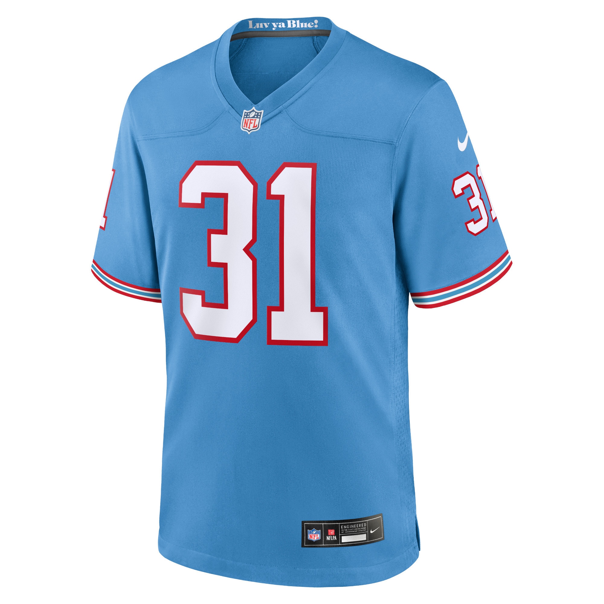 Tennessee Titans Kevin Byard Light Blue Game NFL Jersey Youth