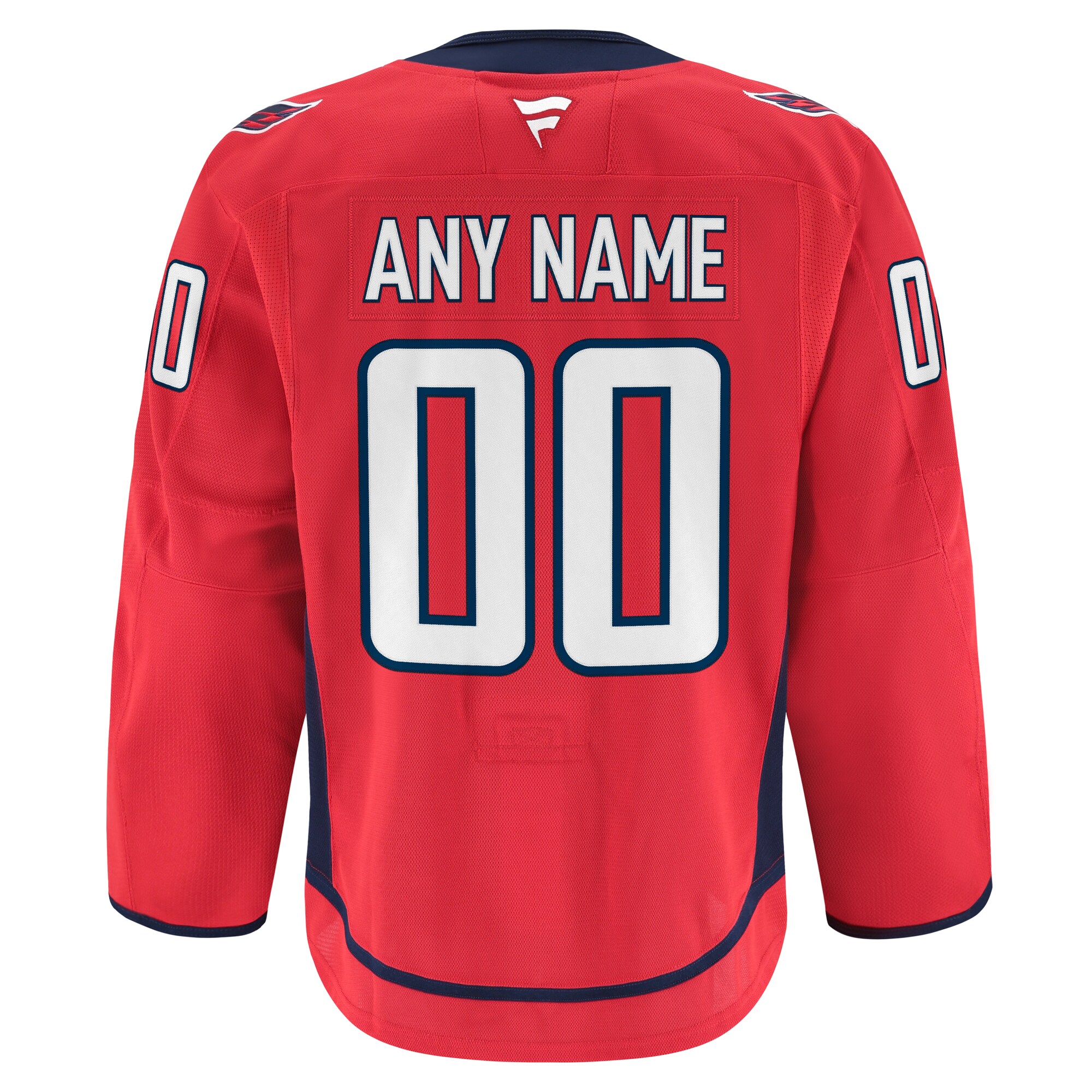 Washington Capitals Red Home Pro Custom NHL Jersey Men's