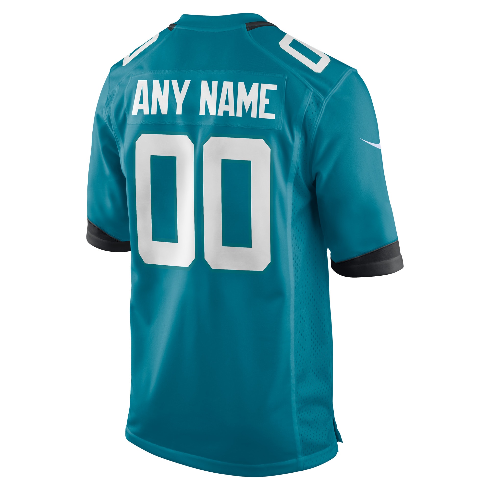 Jacksonville Jaguars Teal Custom Team Game NFL Jersey Men's