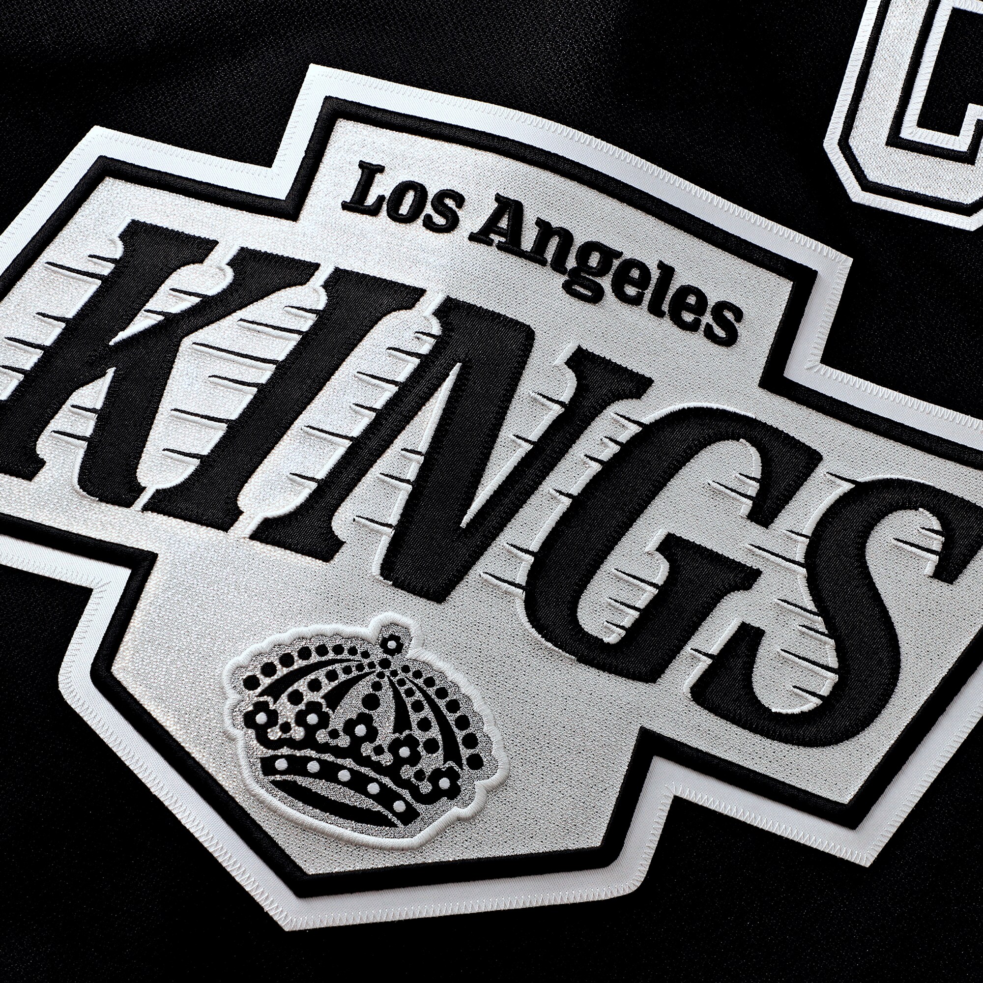 Los Angeles Kings Anze Kopitar Black Home Premium NHL Jersey Men's