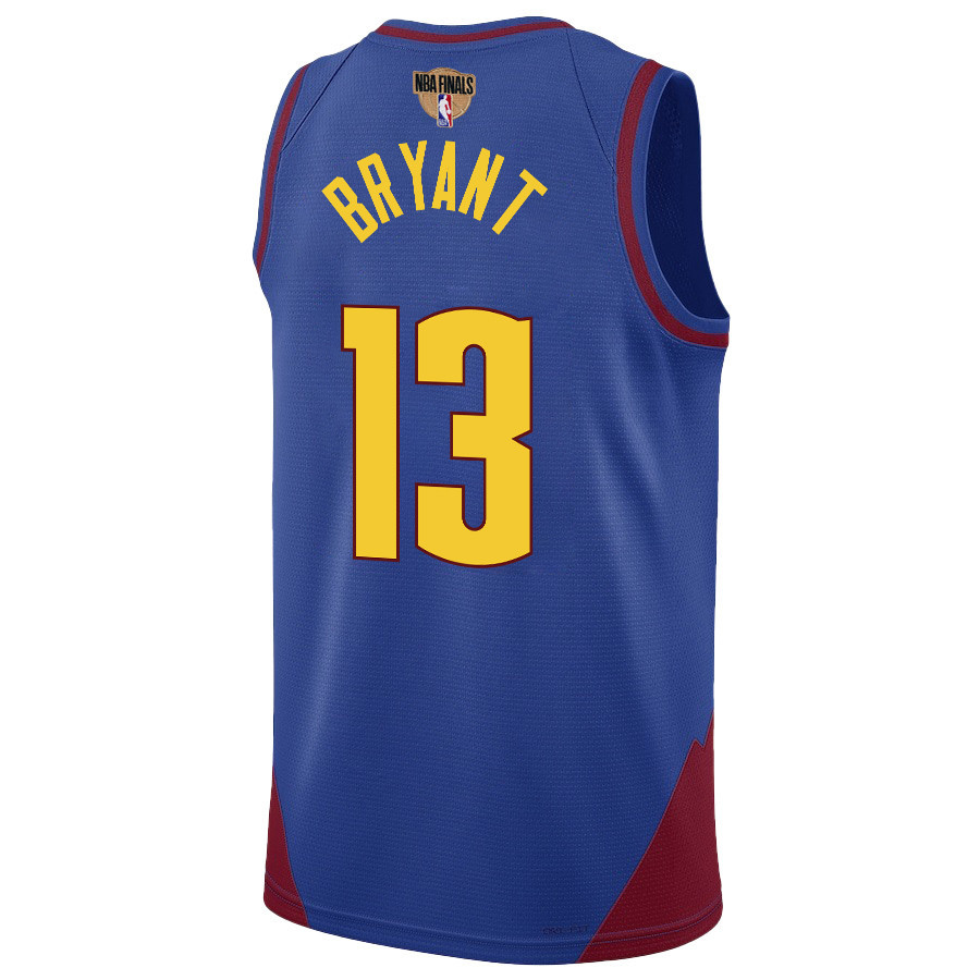 Thomas Bryant 13 Denver Nuggets Final Champions 2023 Swingma Blue NBA Jersey Youth