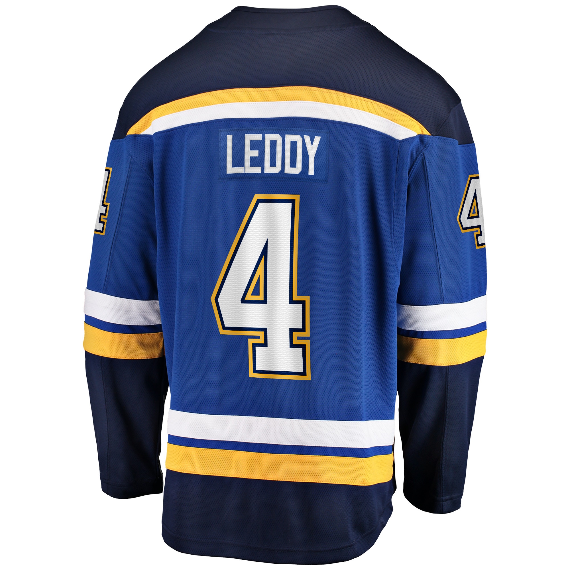 St. Louis Blues Nick Leddy Blue Home Breakaway Player NHL Jersey Men's