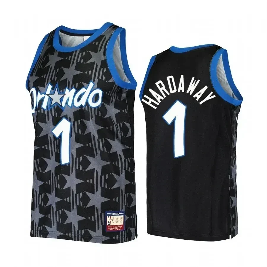 Orlando Magic Penny Hardaway 1 Hardwood Classics Retired Player NBA Jersey Men's