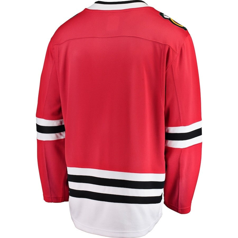 Connor Bedard #98 Chicago Blackhawks 2023 Draft Home Red NHL Jersey Men's