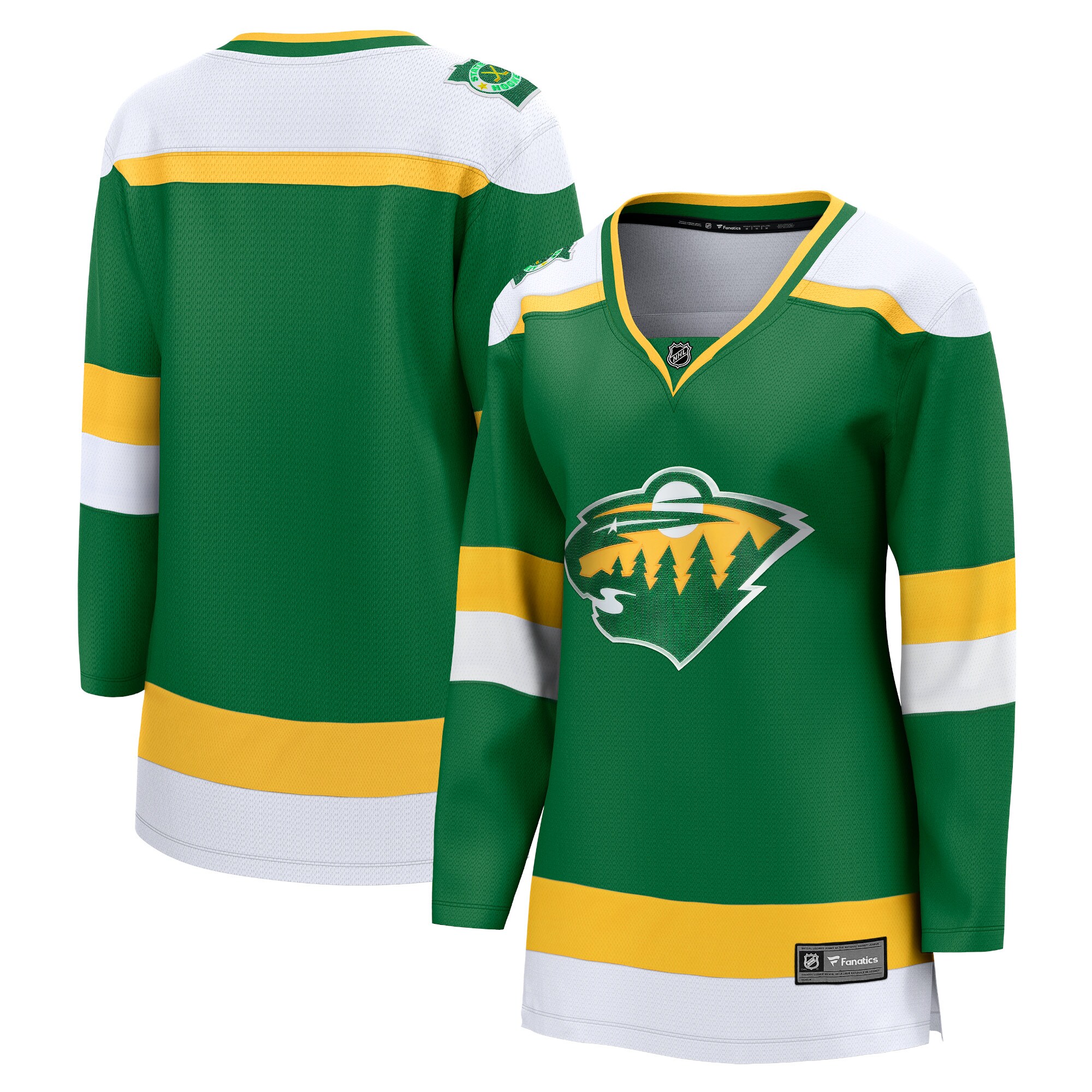 Minnesota Wild Green Alternate Premier Breakaway NHL Jersey Women's