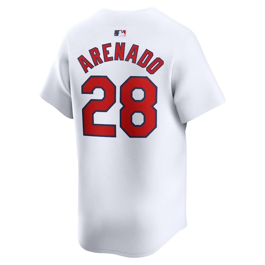 Nolan Arenado 28 St. Louis Cardinals Home Limited White MLB Jersey Youth