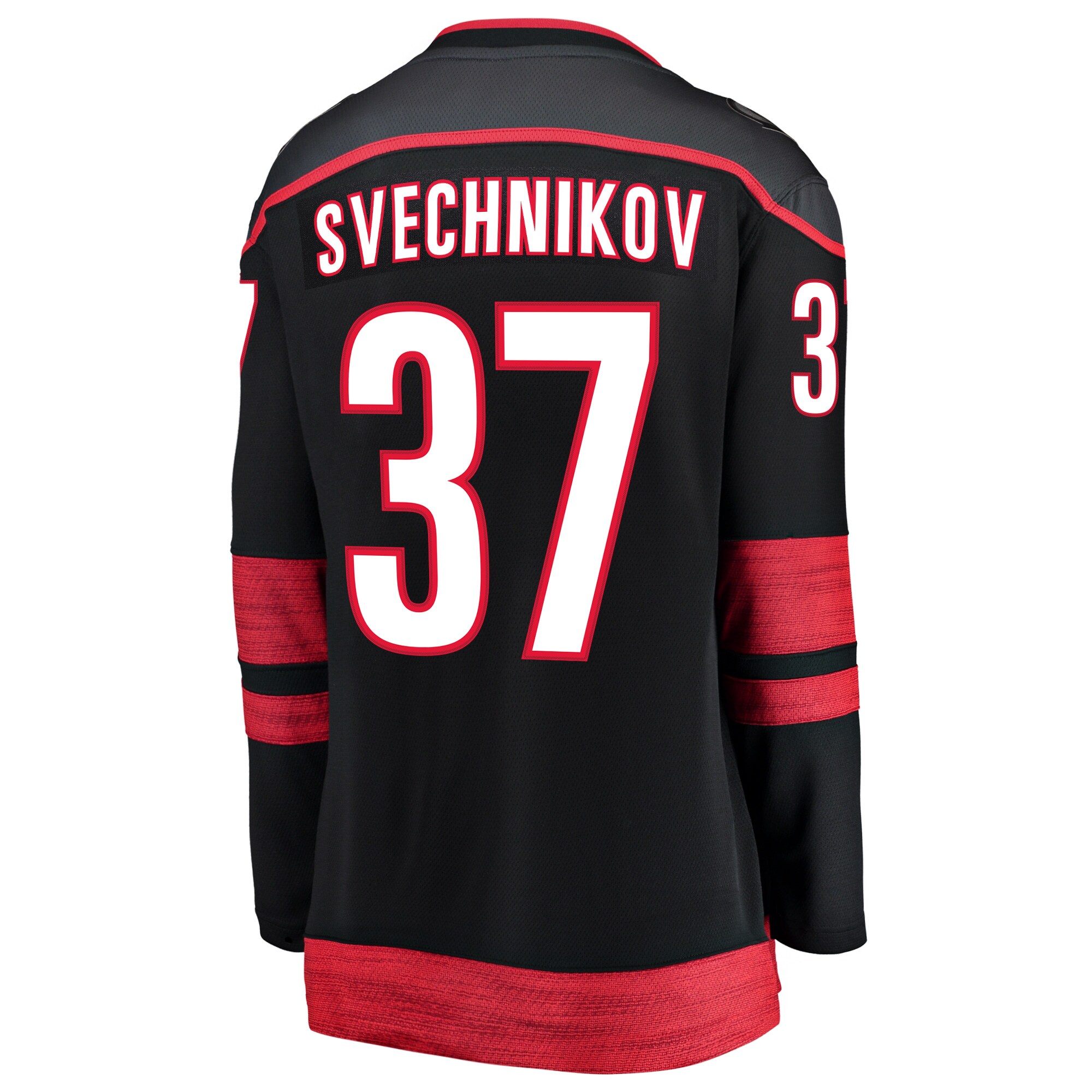 Carolina Hurricanes Andrei Svechnikov Black Home Breakaway Player NHL Jersey Women's
