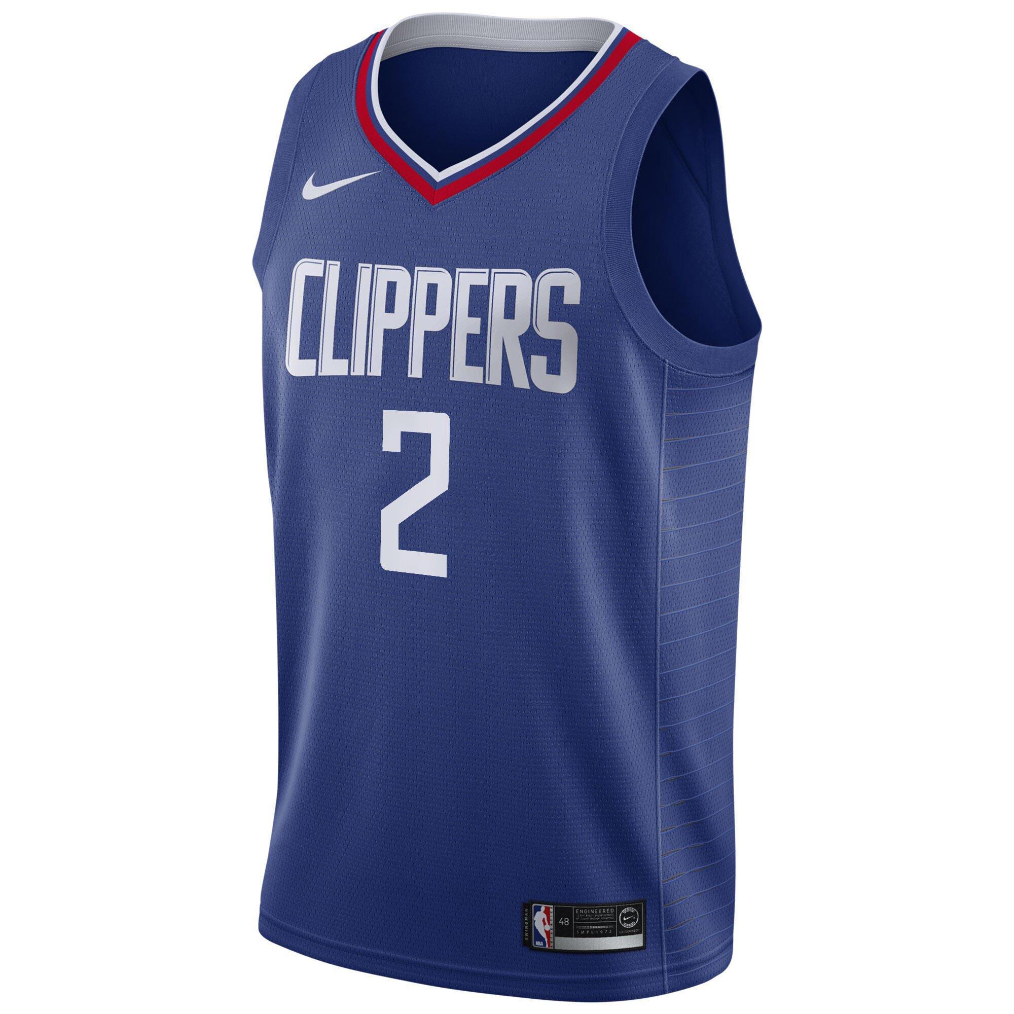Los Angeles Clippers Icon Swingman Kawhi Leonar NBA Jersey Youth