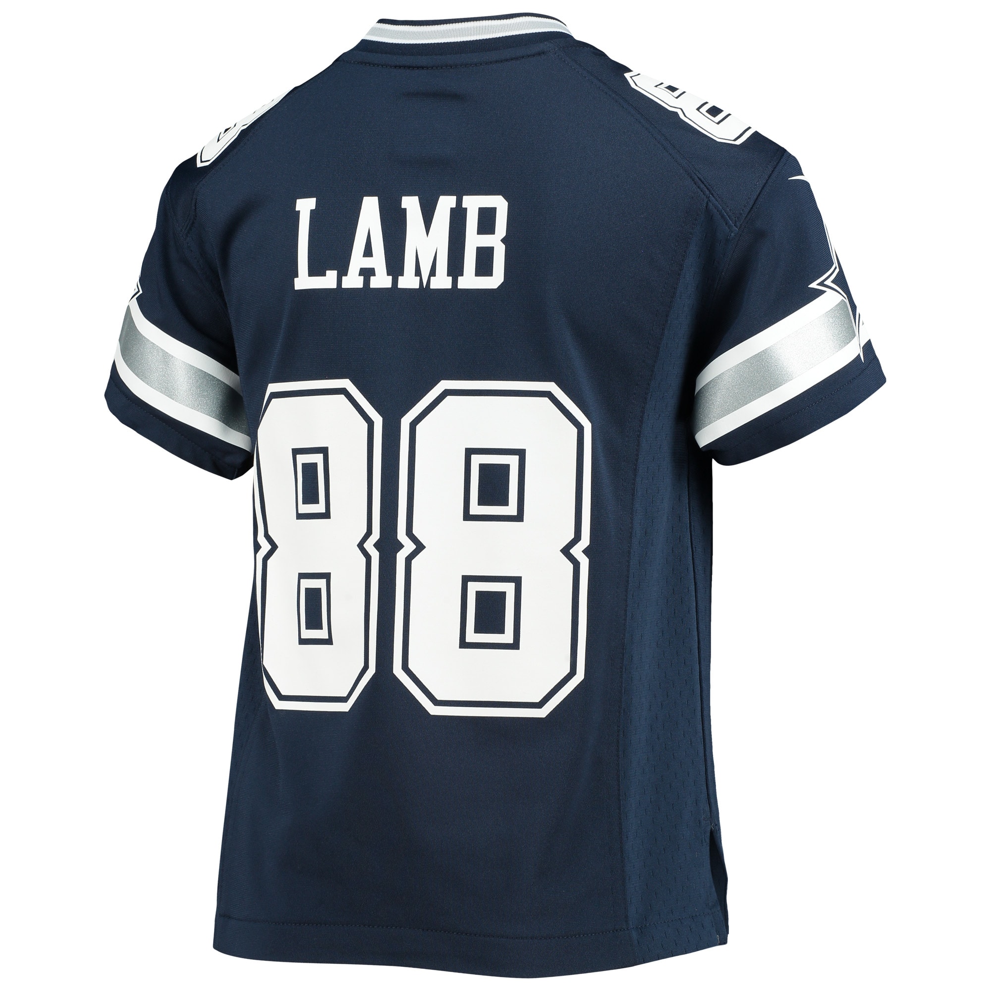 Dallas Cowboys CeeDee Lamb Navy Player Game NFL Jersey Youth