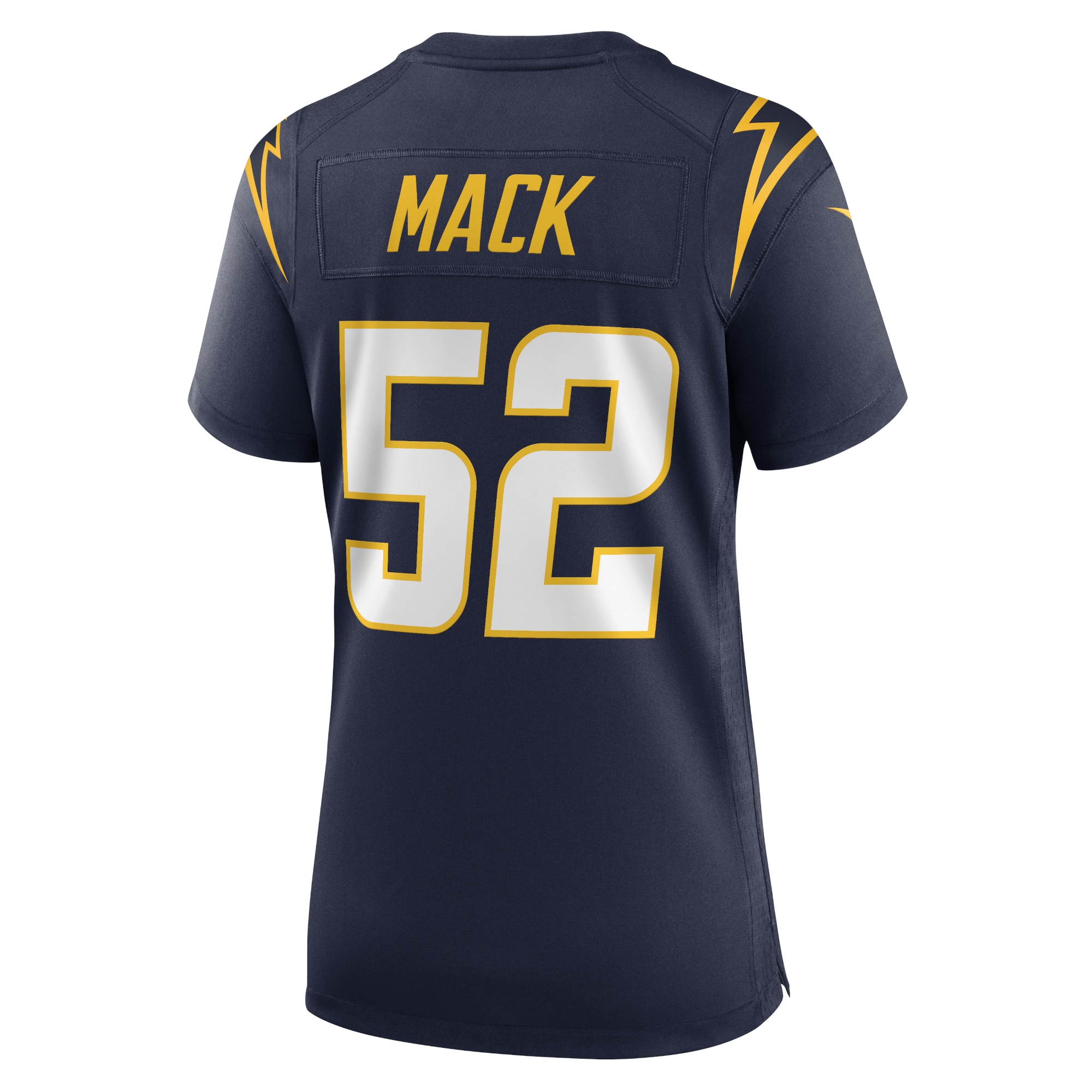 Los Angeles Chargers Khalil Mack Navy Alternate Game NFL Jersey Women's