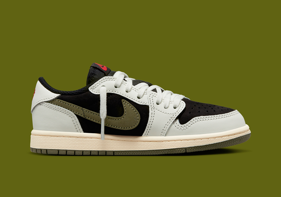 Travis Scott x Wmns Air Jordan 1 Low OG Olive DZ4137-106