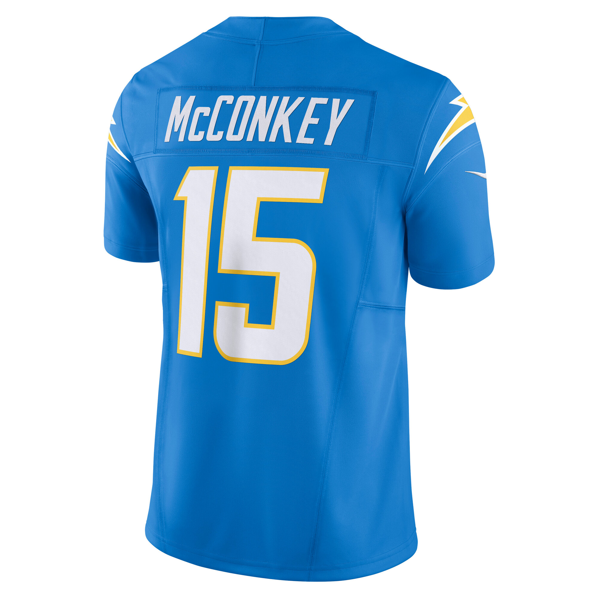 Los Angeles Chargers Ladd McConkey Powder Blue Team Vapor F.U.S.E. Limited NFL Jersey Men's