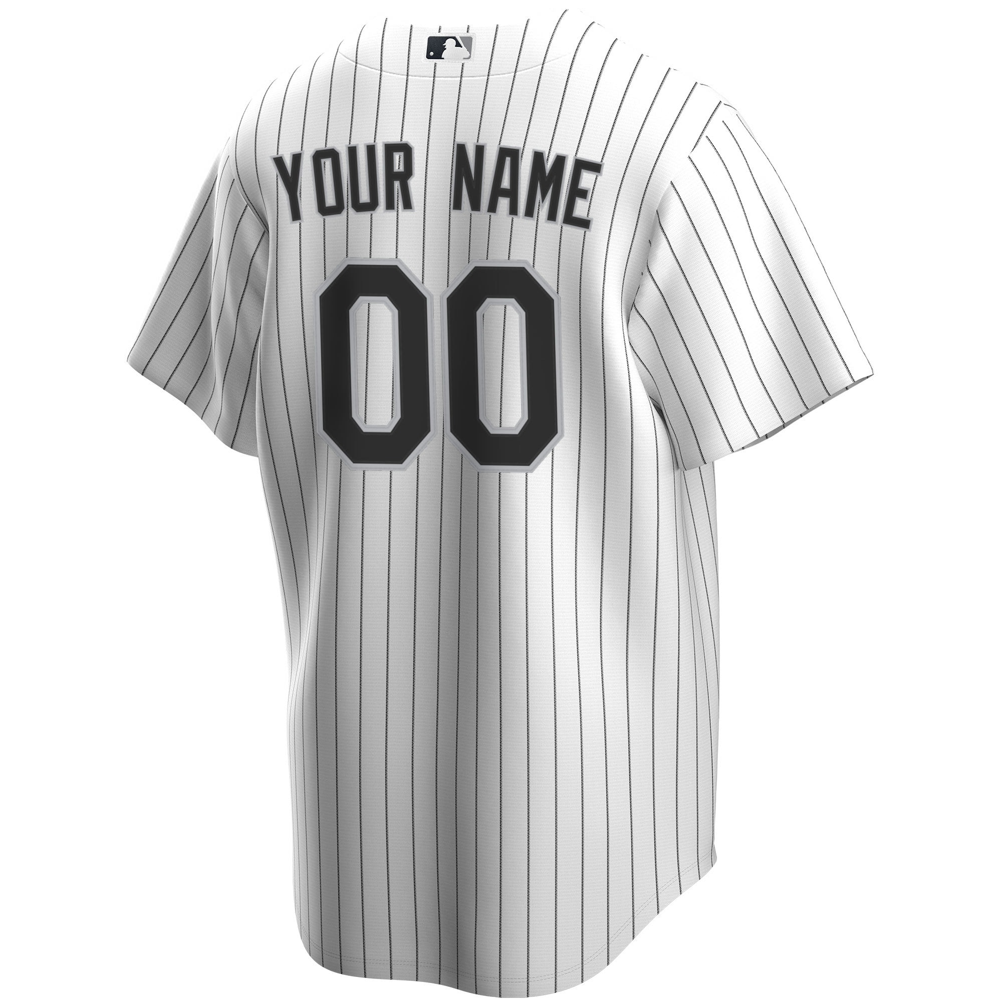 Chicago White Sox White Home Custom MLB Jersey Men's