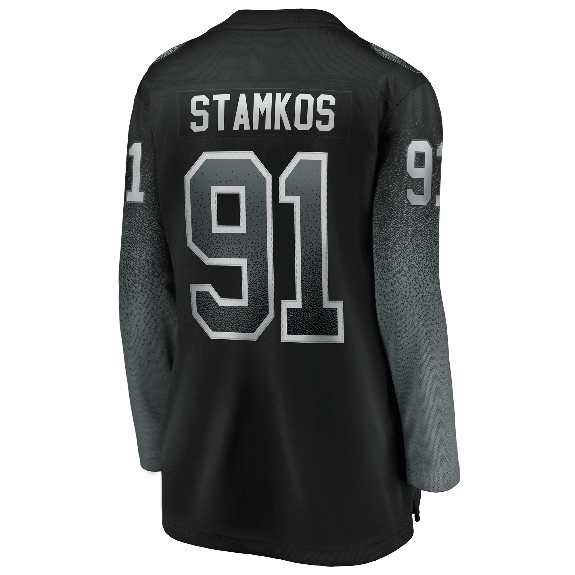Steven Stamkos Tampa Bay Lightning Alternate Breakaway Player Black NHL Jersey Women's