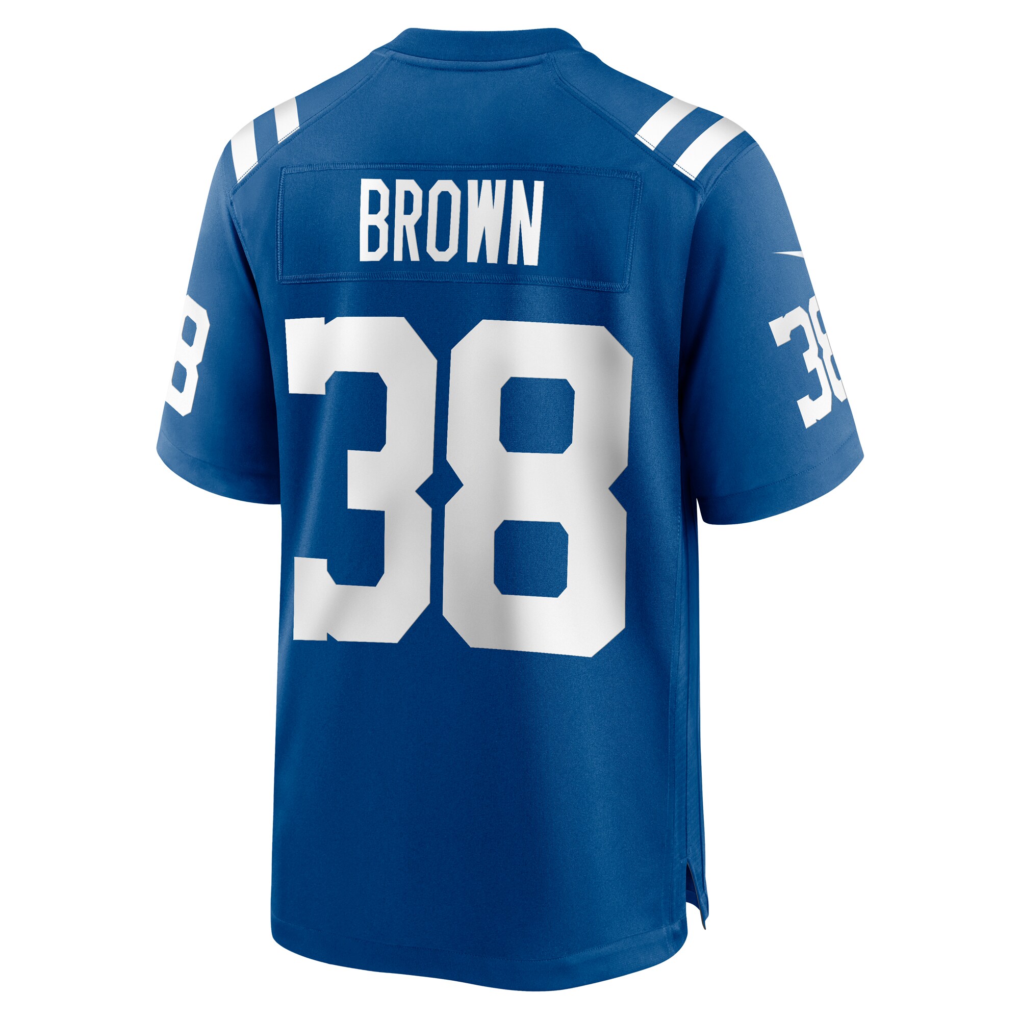 Indianapolis Colts Pharaoh Brown Royal Game Player NFL Jersey Men's
