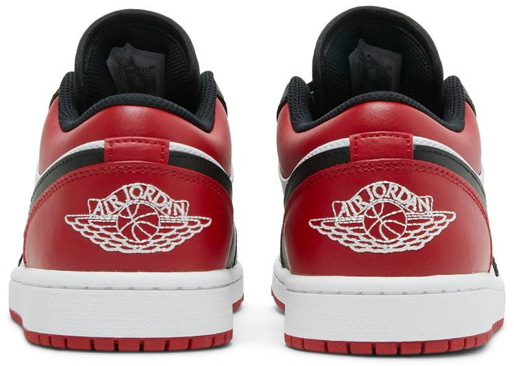Air Jordan 1 Low Bred Toe 5553558-612