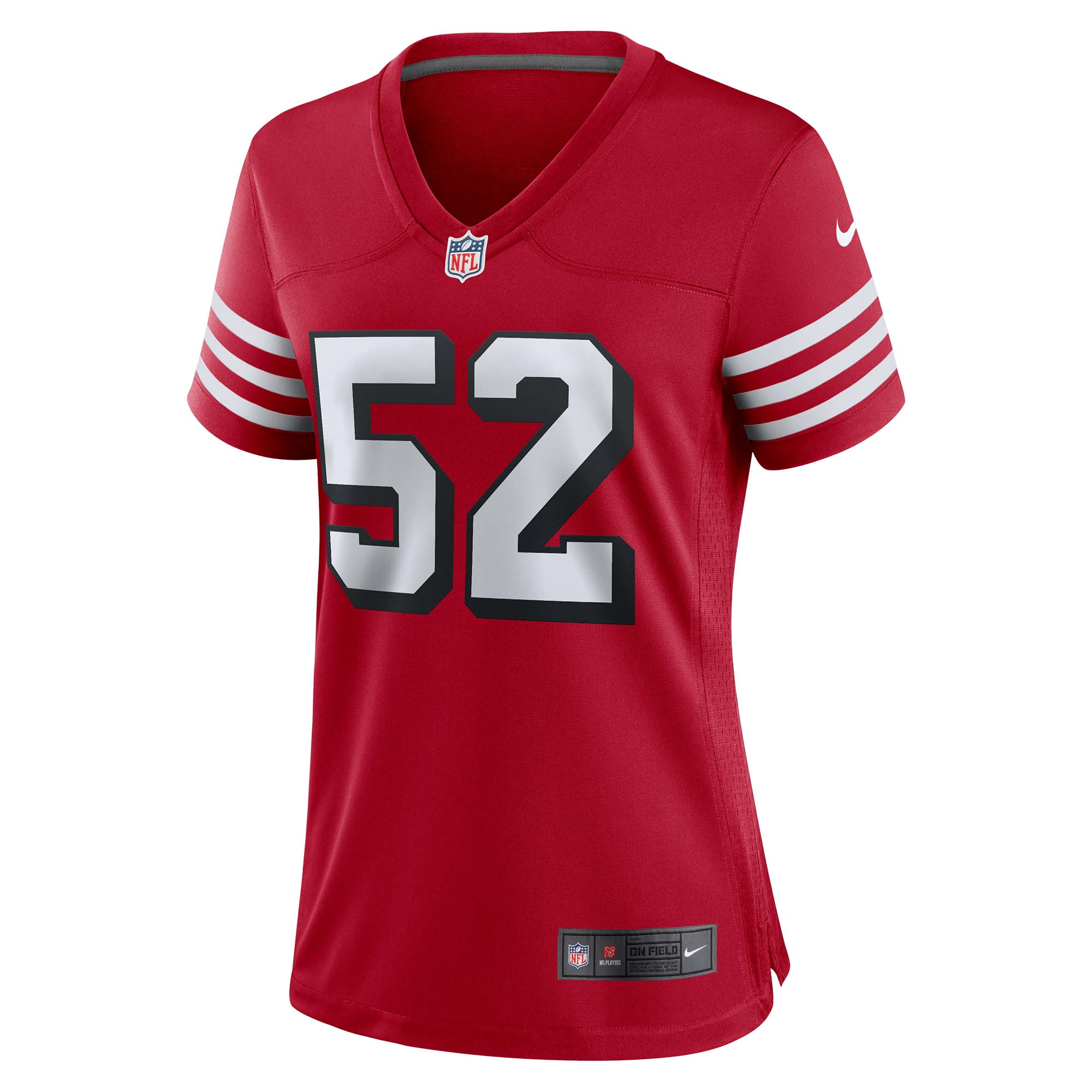 San Francisco 49ers Patrick Willis Scarlet Alternate Game NFL Jersey Women's