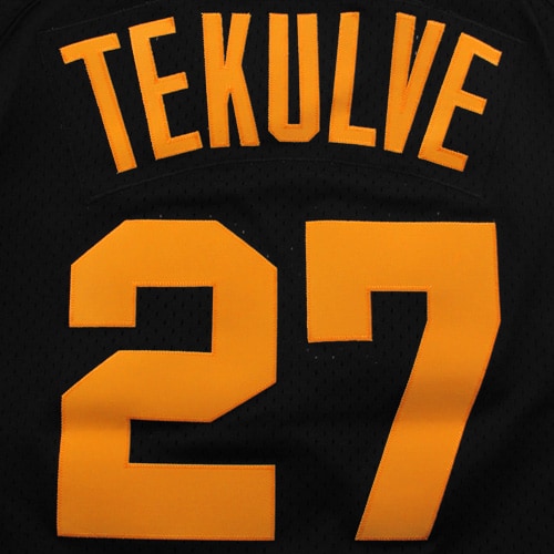 Mitchell Ness Pittsburgh Pirates Kent Tekulve 1982 Cooperstown Collection Practice Black MLB Jersey Men's