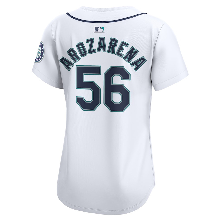 Randy Arozarena 56 Seattle Mariners Home Limited Player White MLB Jersey Women's