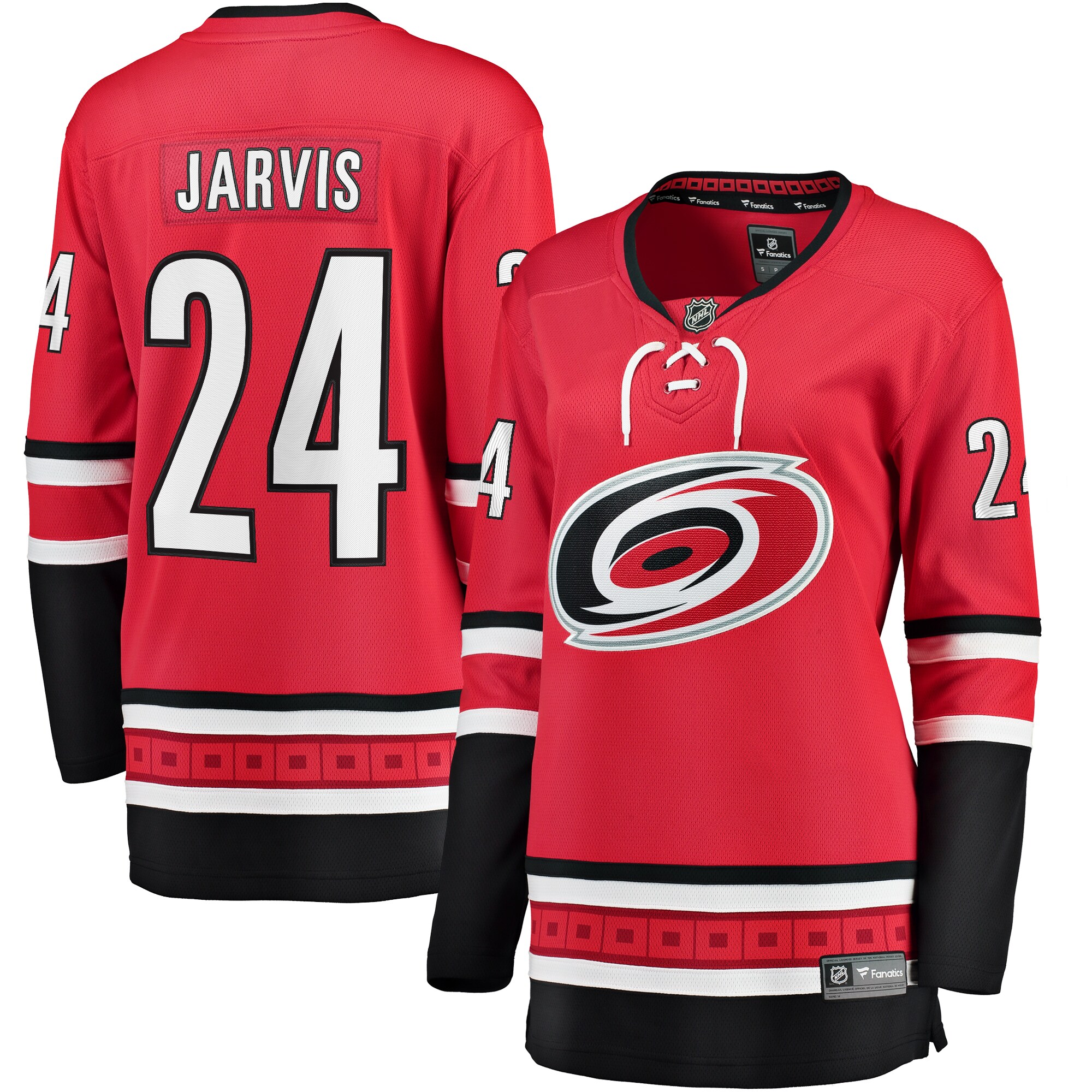 Carolina Hurricanes Seth Jarvis Red Alternate Breakaway Player NHL Jersey Women's