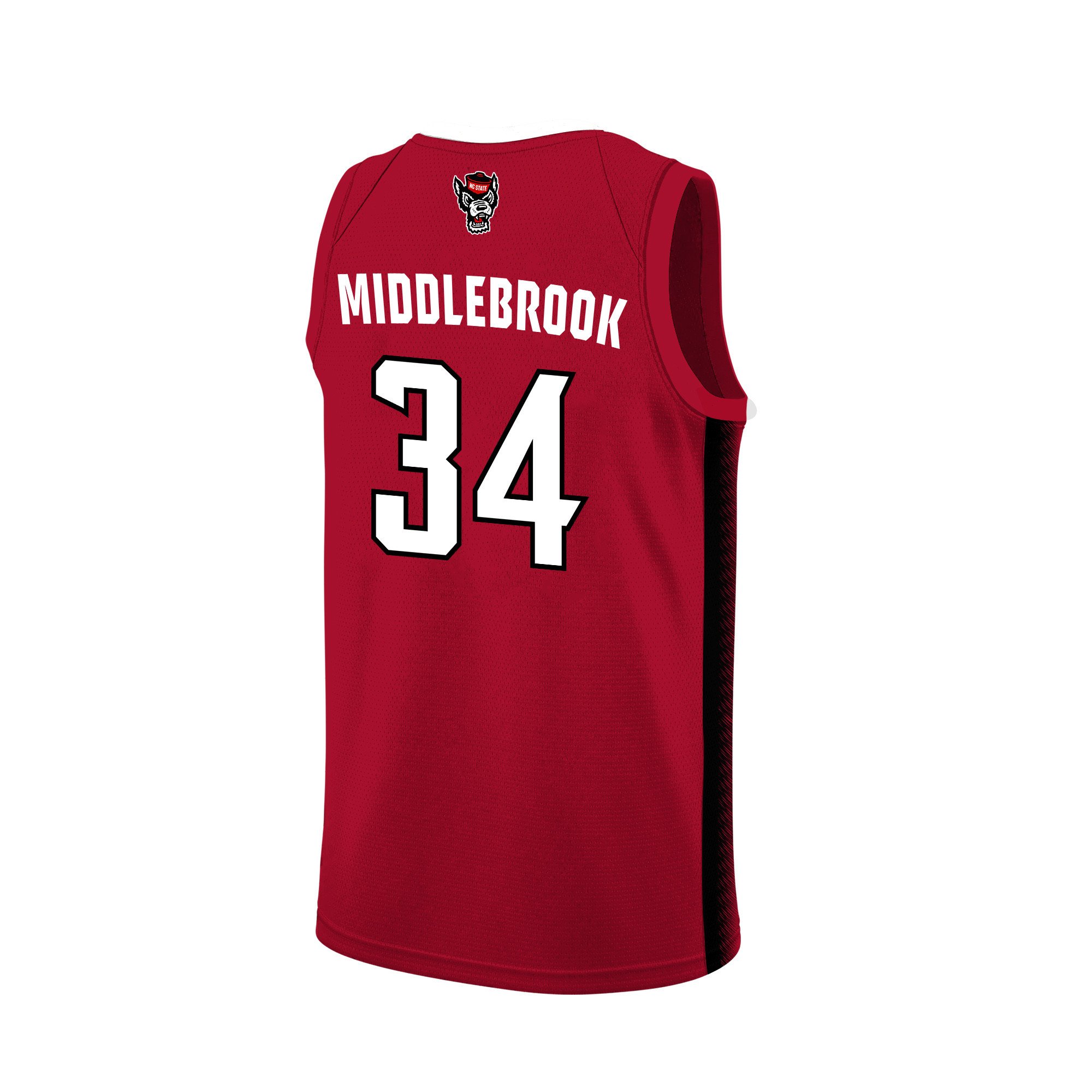 Ben Middlebrooks NC State 2024 Final Four Patch Re White NCAA Jersey Men's